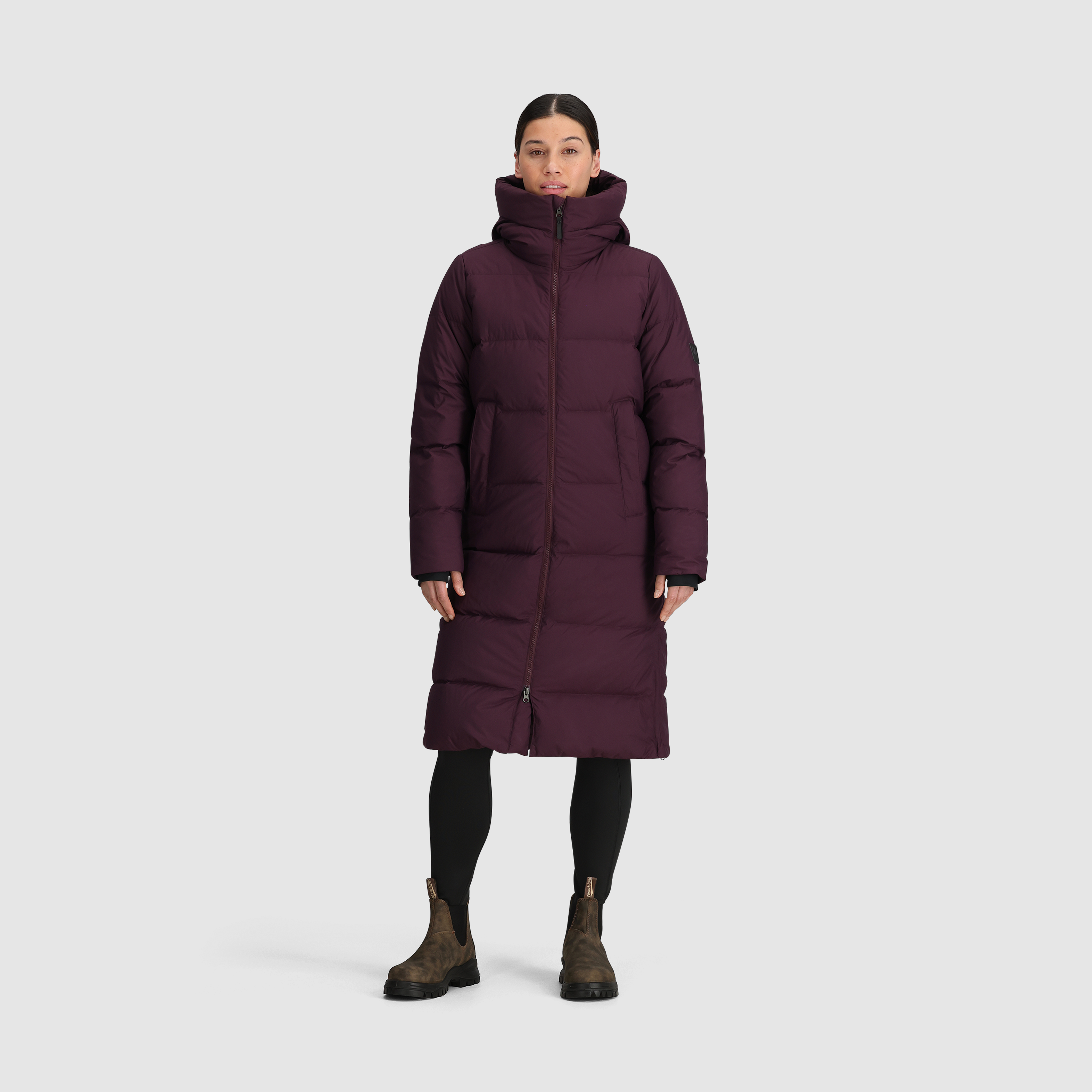 Eco-Friendly Women's Down Parka for Cold Weather | Coze