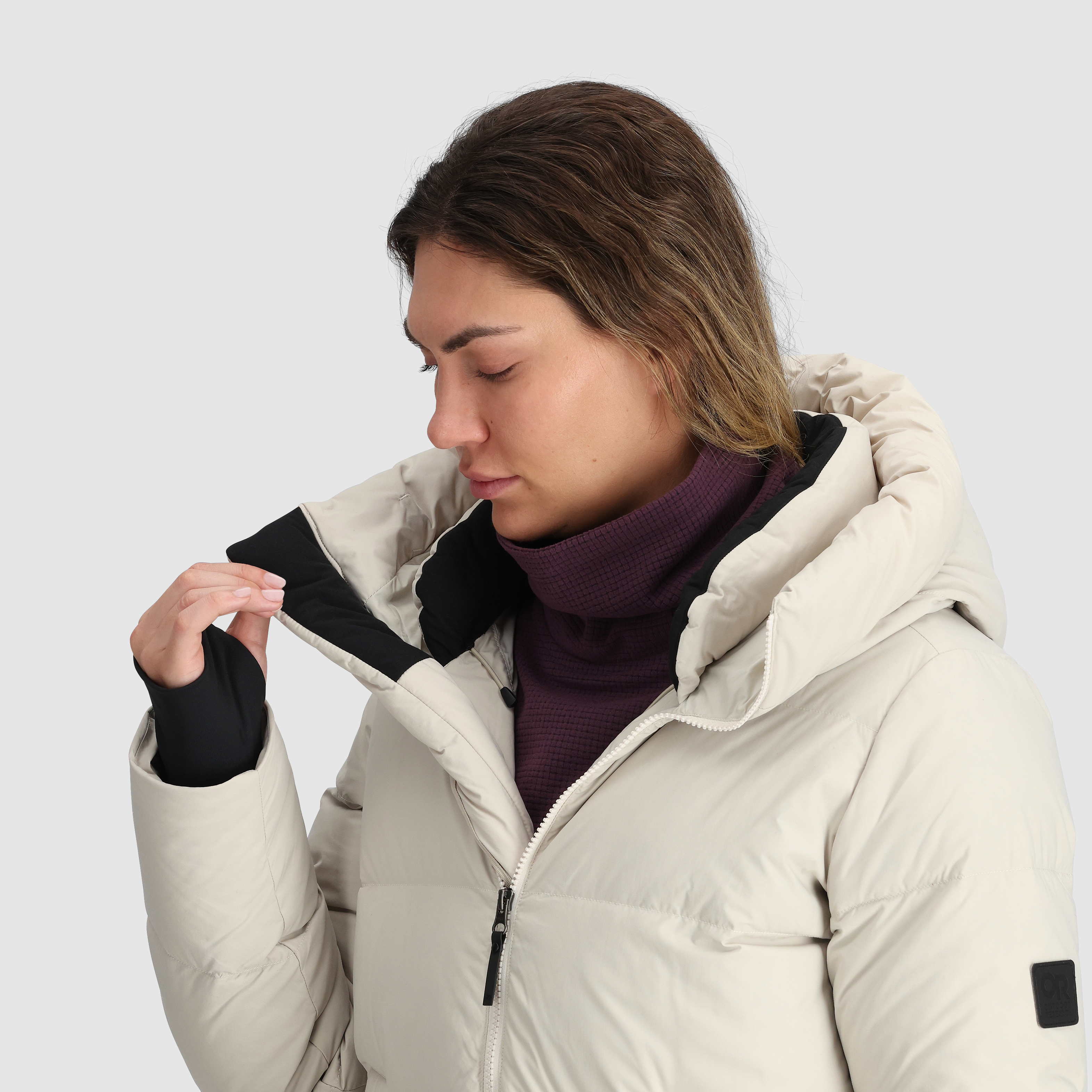 Eco-Friendly Women's Down Parka for Cold Weather | Coze