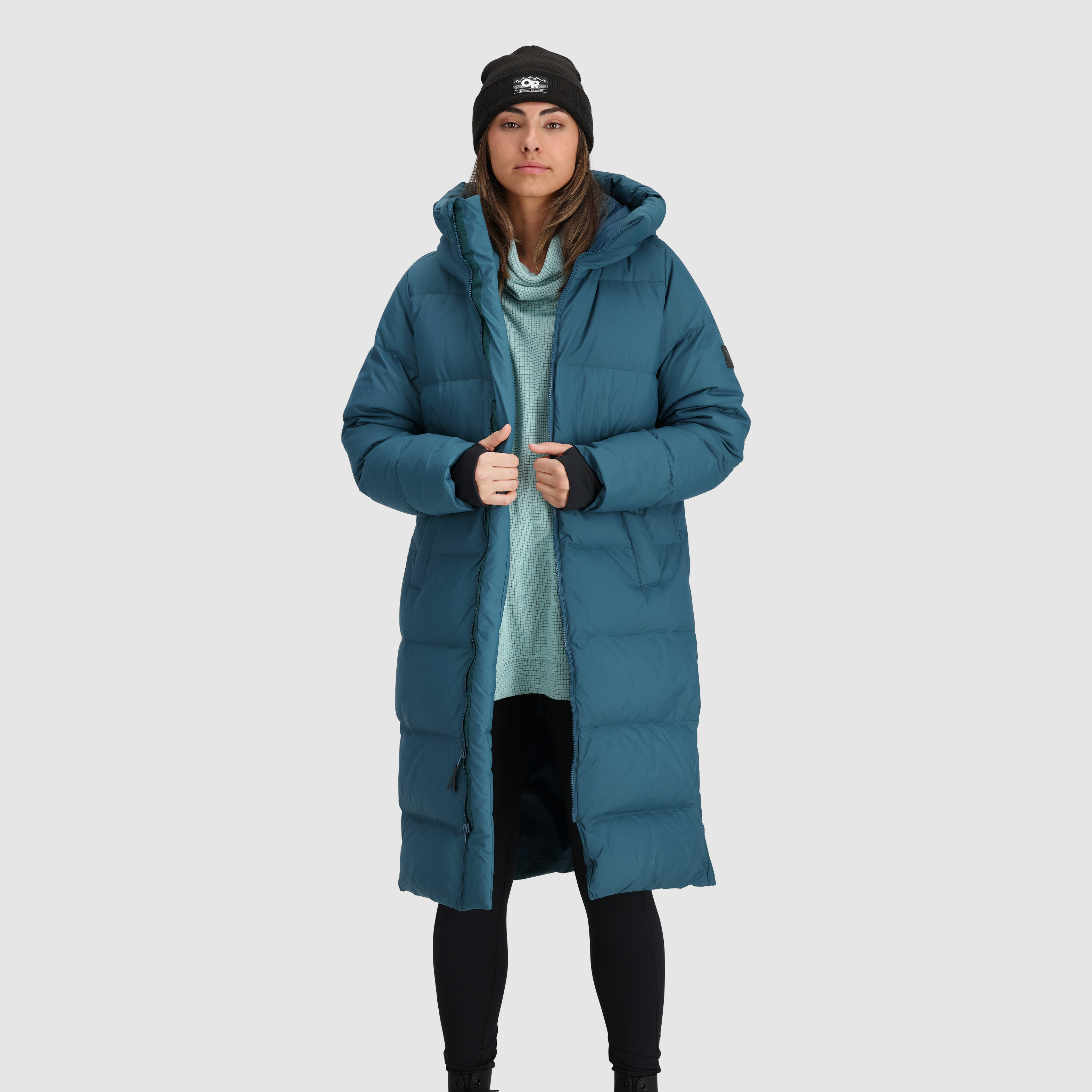 Eco-Friendly Women's Down Parka for Cold Weather | Coze