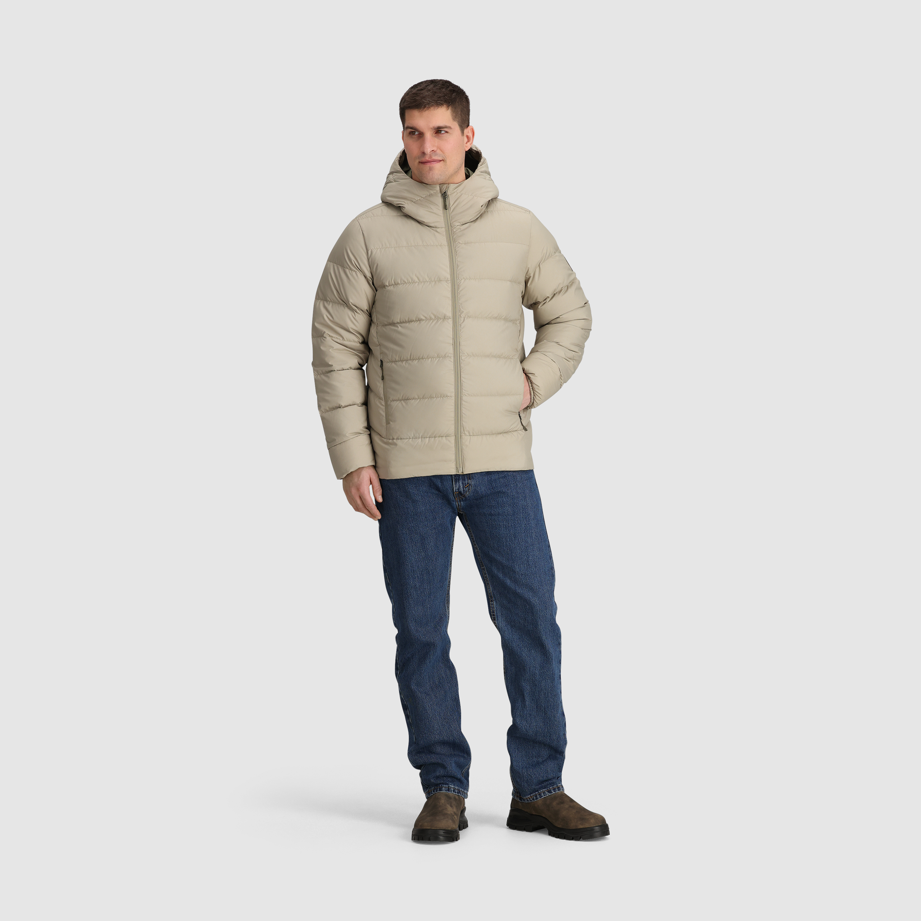 Men's Lightweight Down Hoodie for Cold Weather | Coldfront