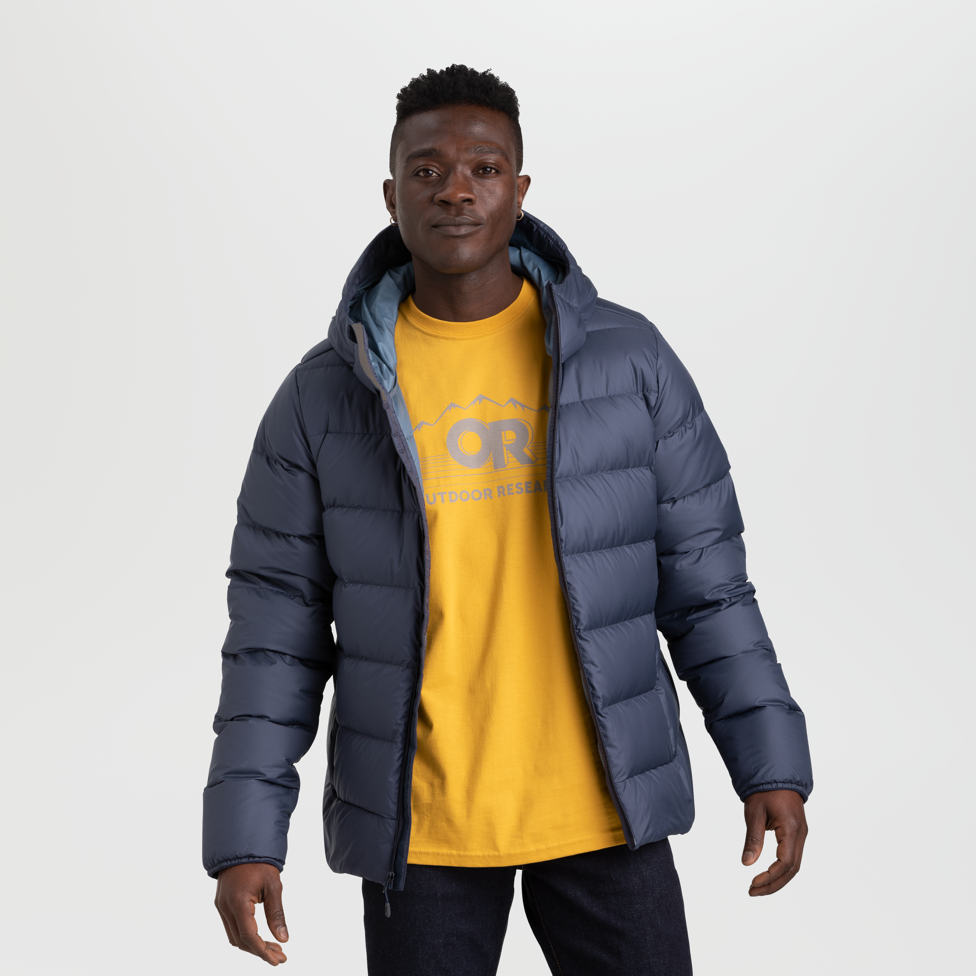 Men's Lightweight Down Hoodie for Cold Weather | Coldfront