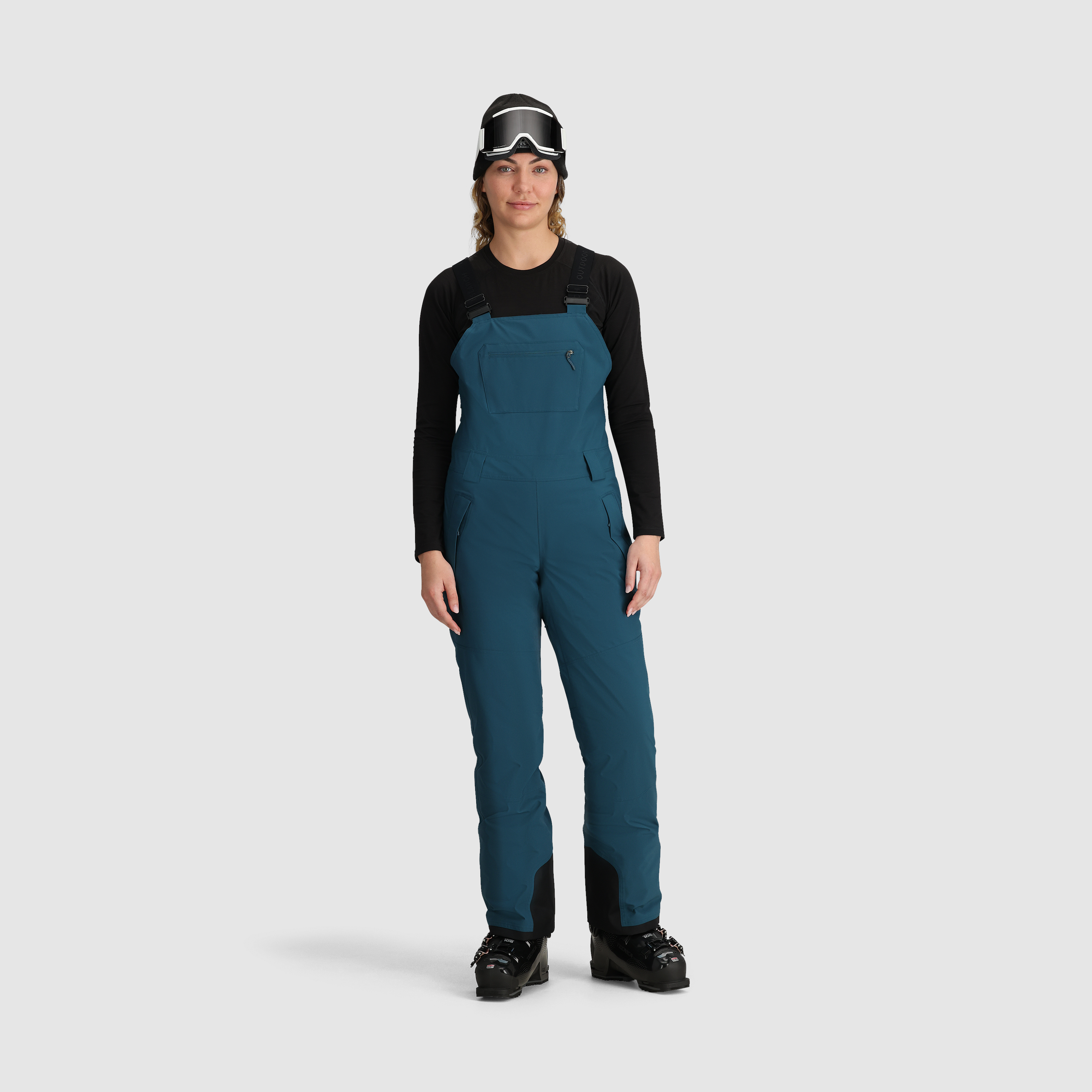 Women's Insulated Snow Bibs for Resort Riding | Recycled Materials