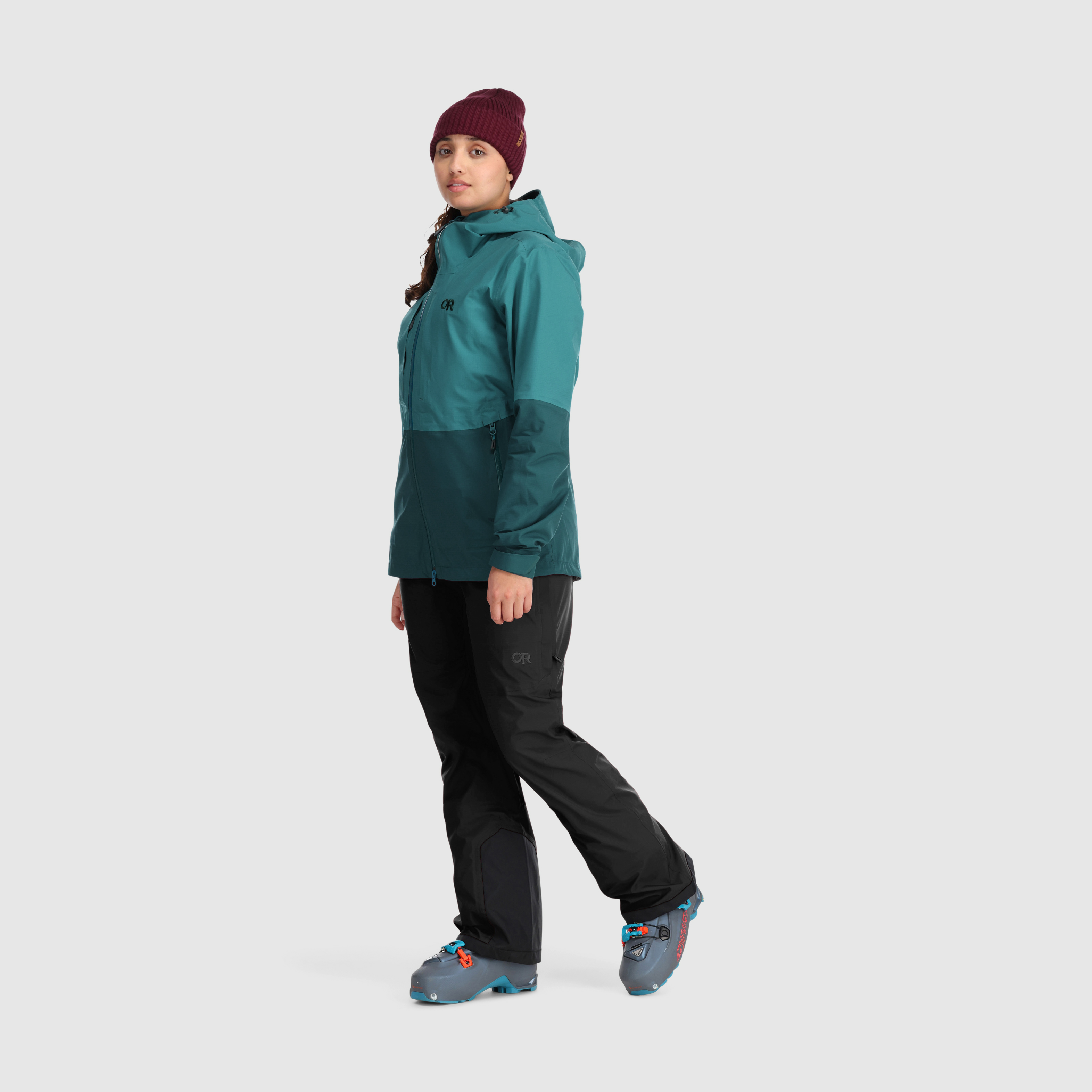 Waterproof Women's Ski Jacket for Resort & Backcountry | Carbide