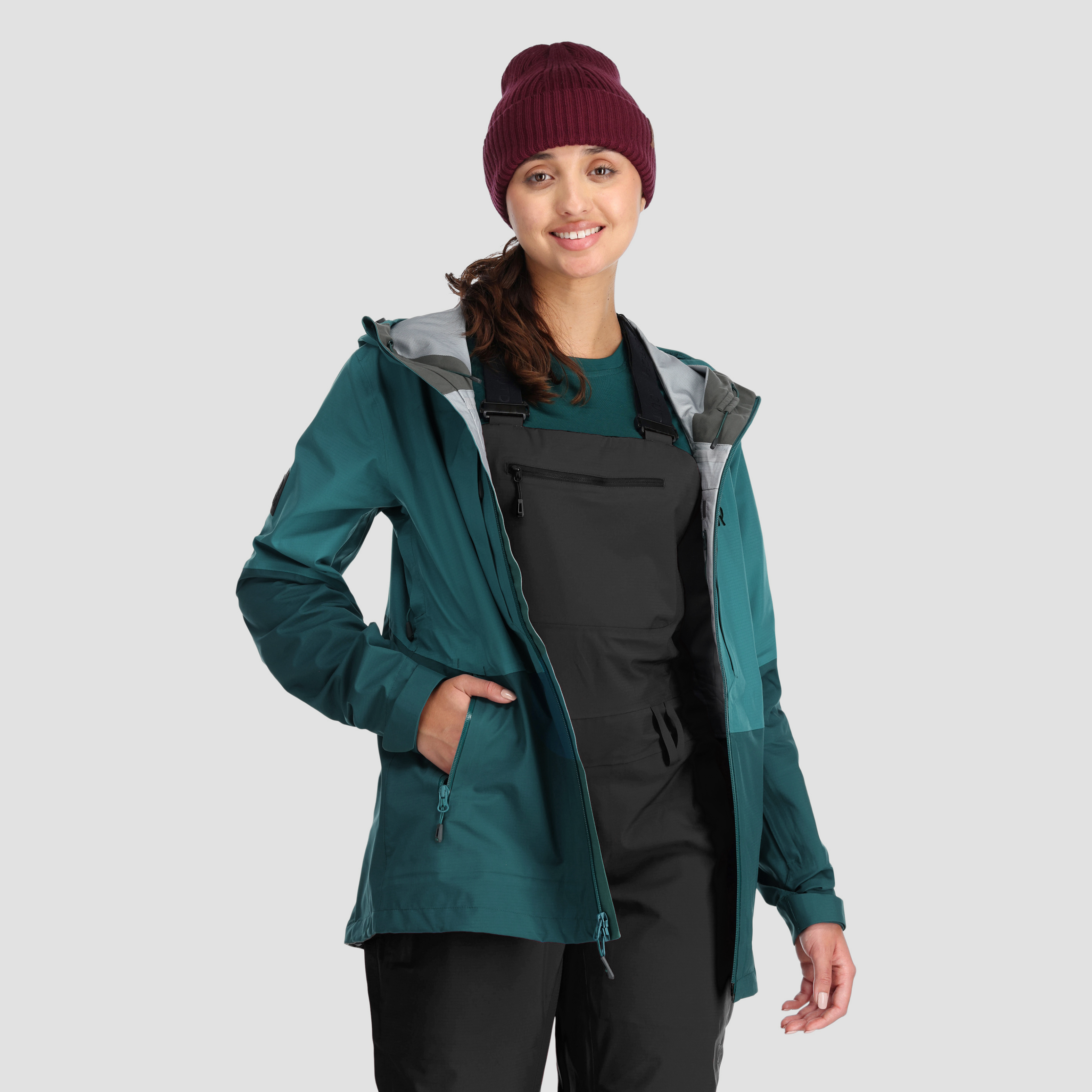 Waterproof Women's Ski Jacket for Resort & Backcountry | Carbide