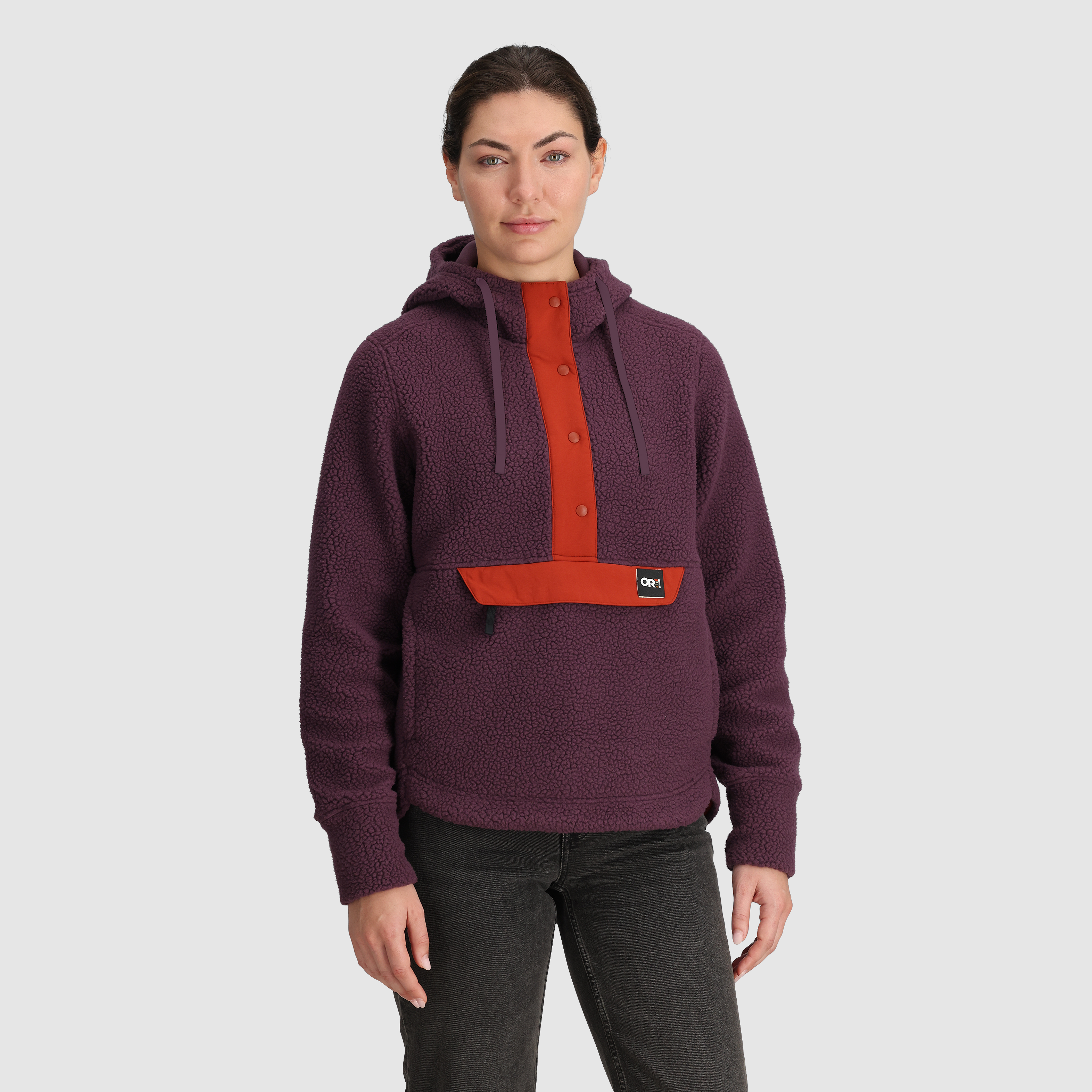 Women's Sherpa Fleece Hoodie for Outdoor Activities | Grayland