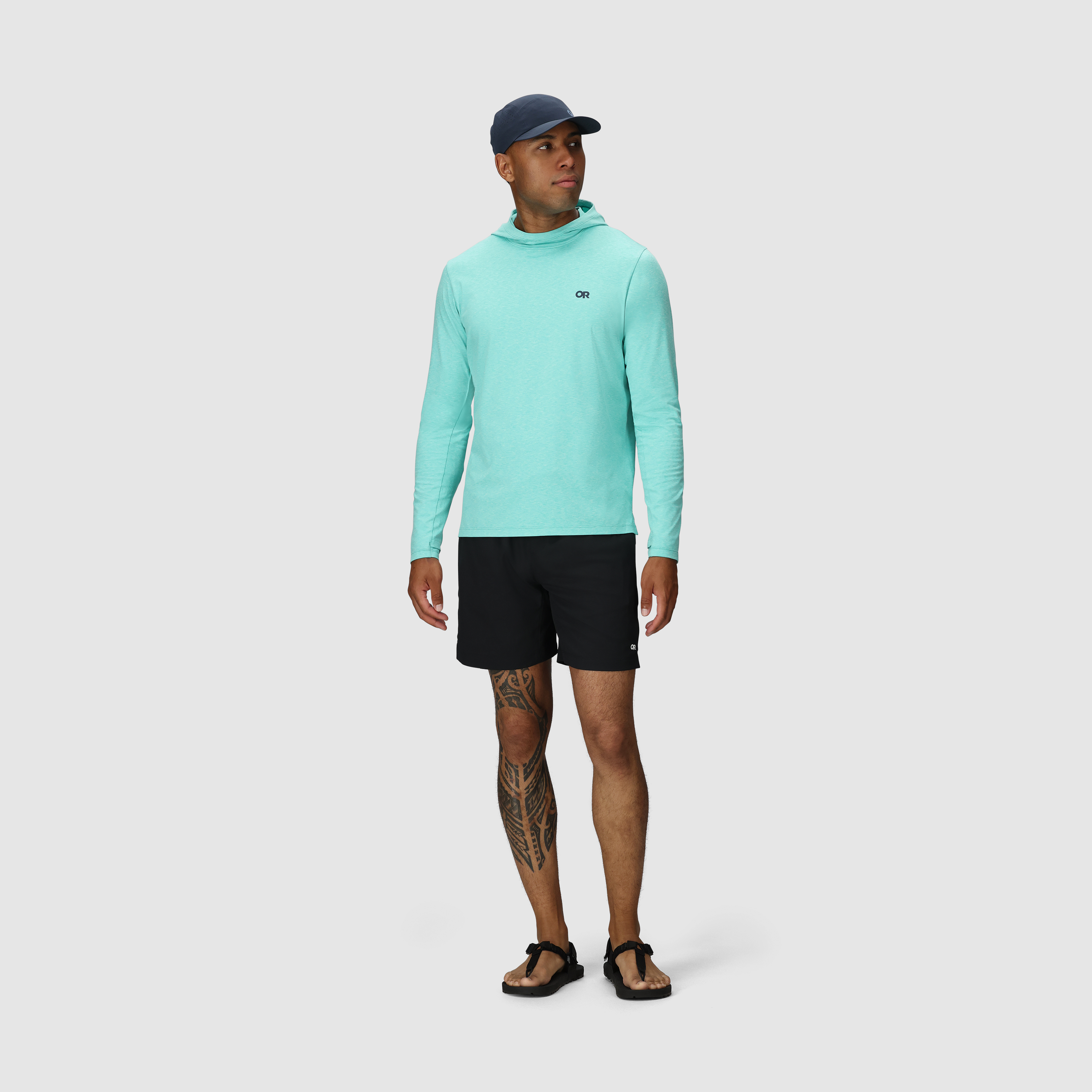 UPF 50+ Sun Hoodie for Hiking & Outdoor Activities | ActiveIce Spectrum