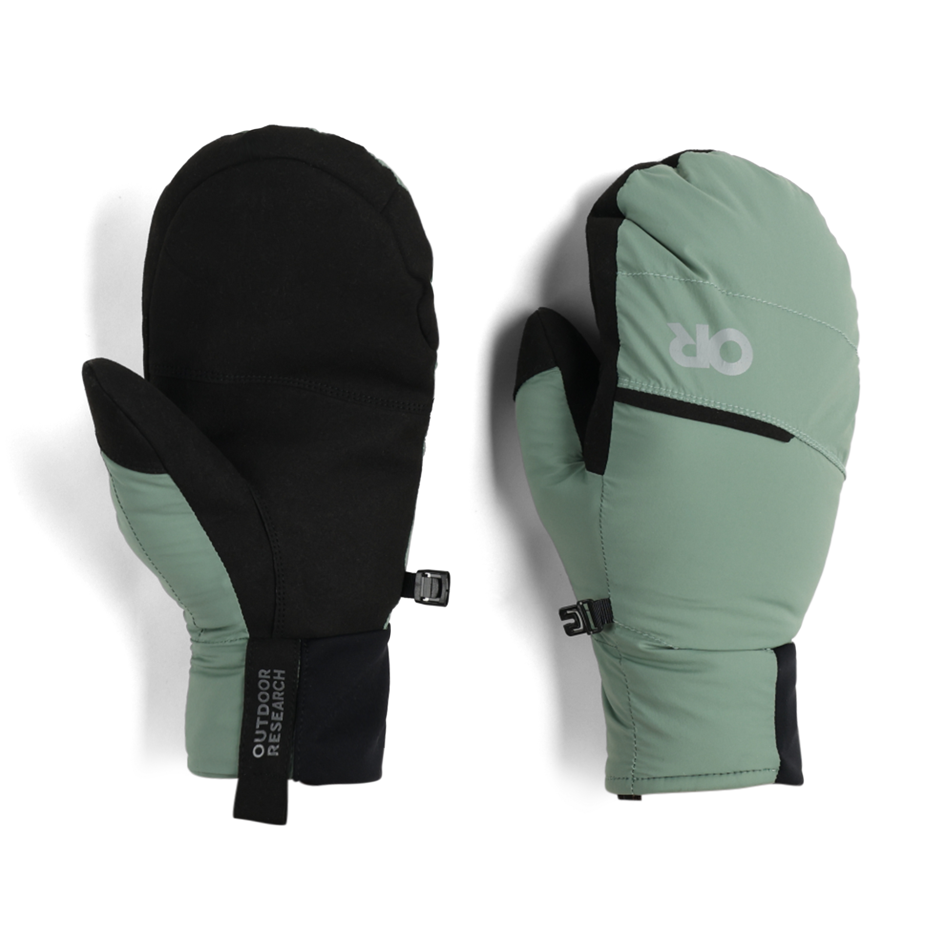 Recycled Insulated Mittens for Cold Weather & Hiking | Shadow