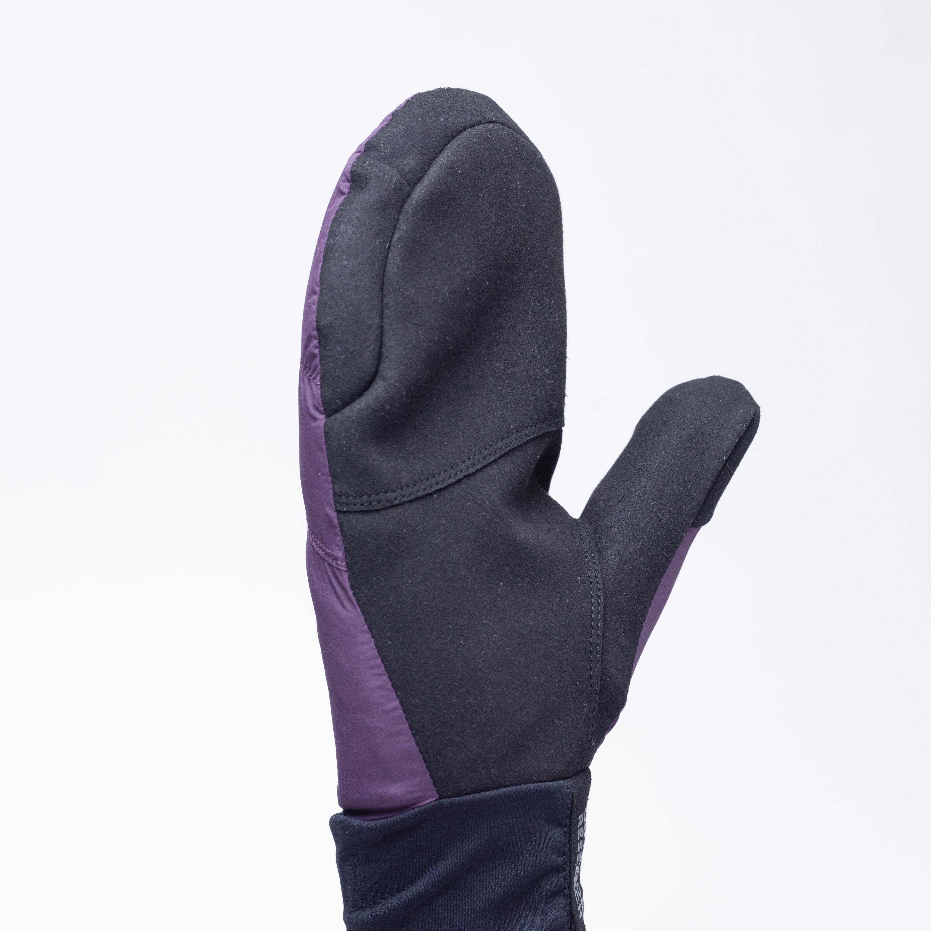 Recycled Insulated Mittens for Cold Weather & Hiking | Shadow