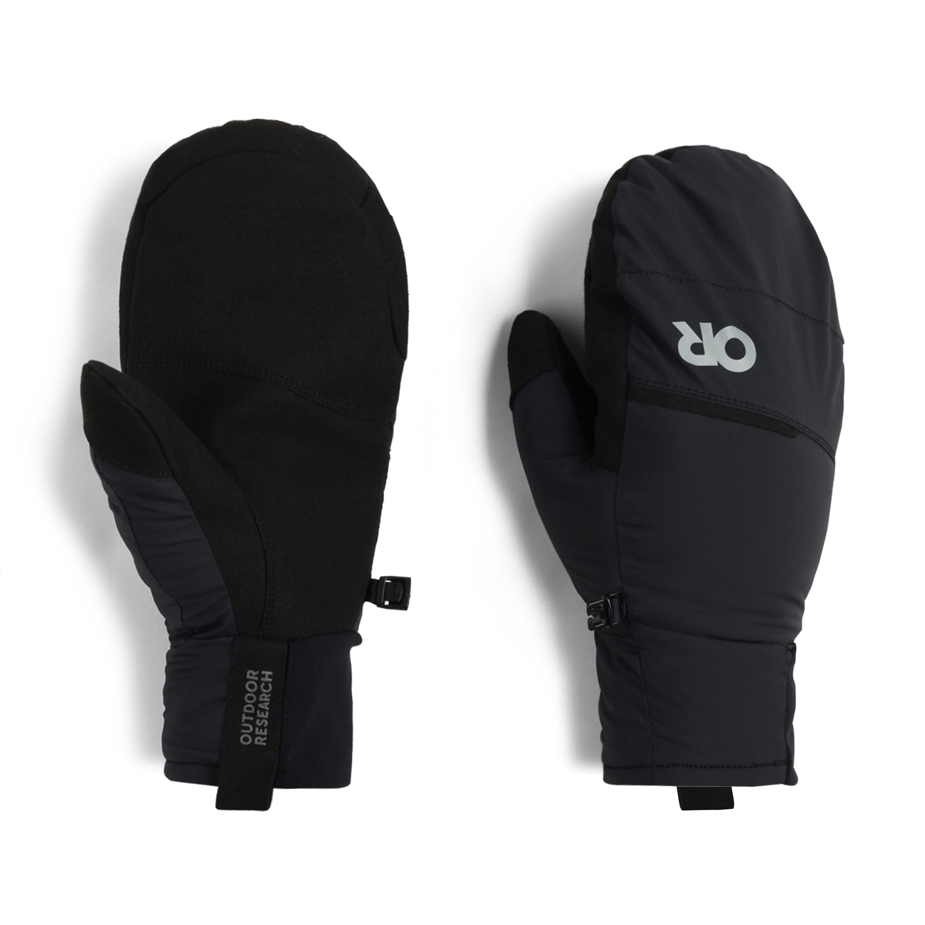 Recycled Insulated Mittens for Cold Weather & Hiking | Shadow