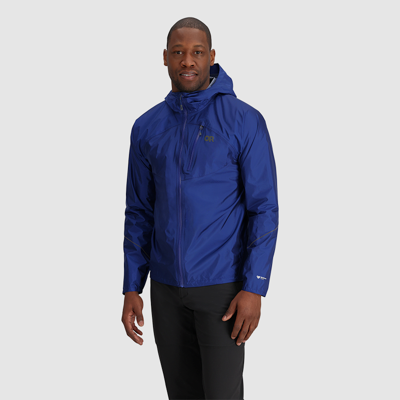 Ultra-Packable Men's Rain Jacket for Hiking & Travel | Helium