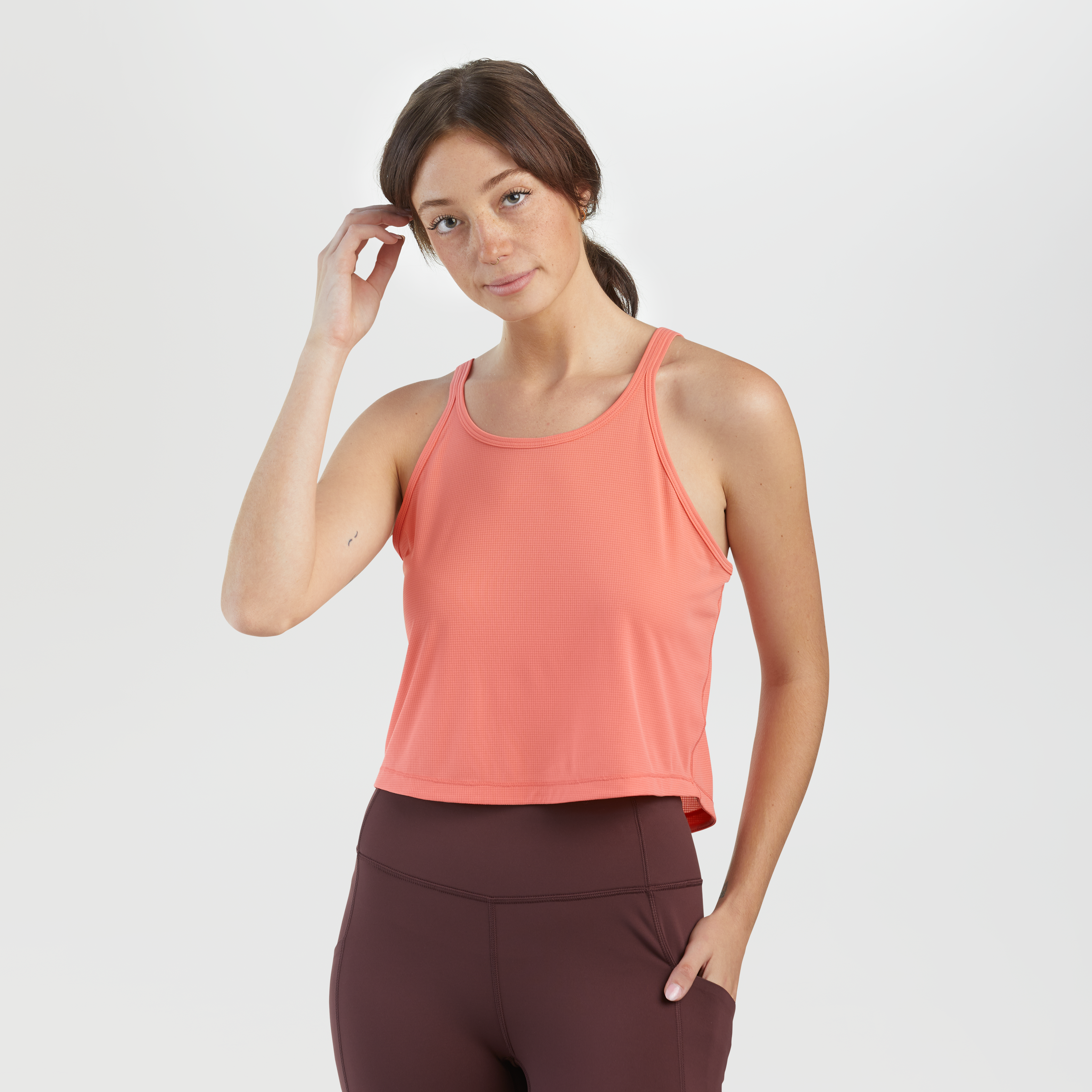 Breathable Eco-Friendly Crop Tank for Hot Weather | Women's Echo