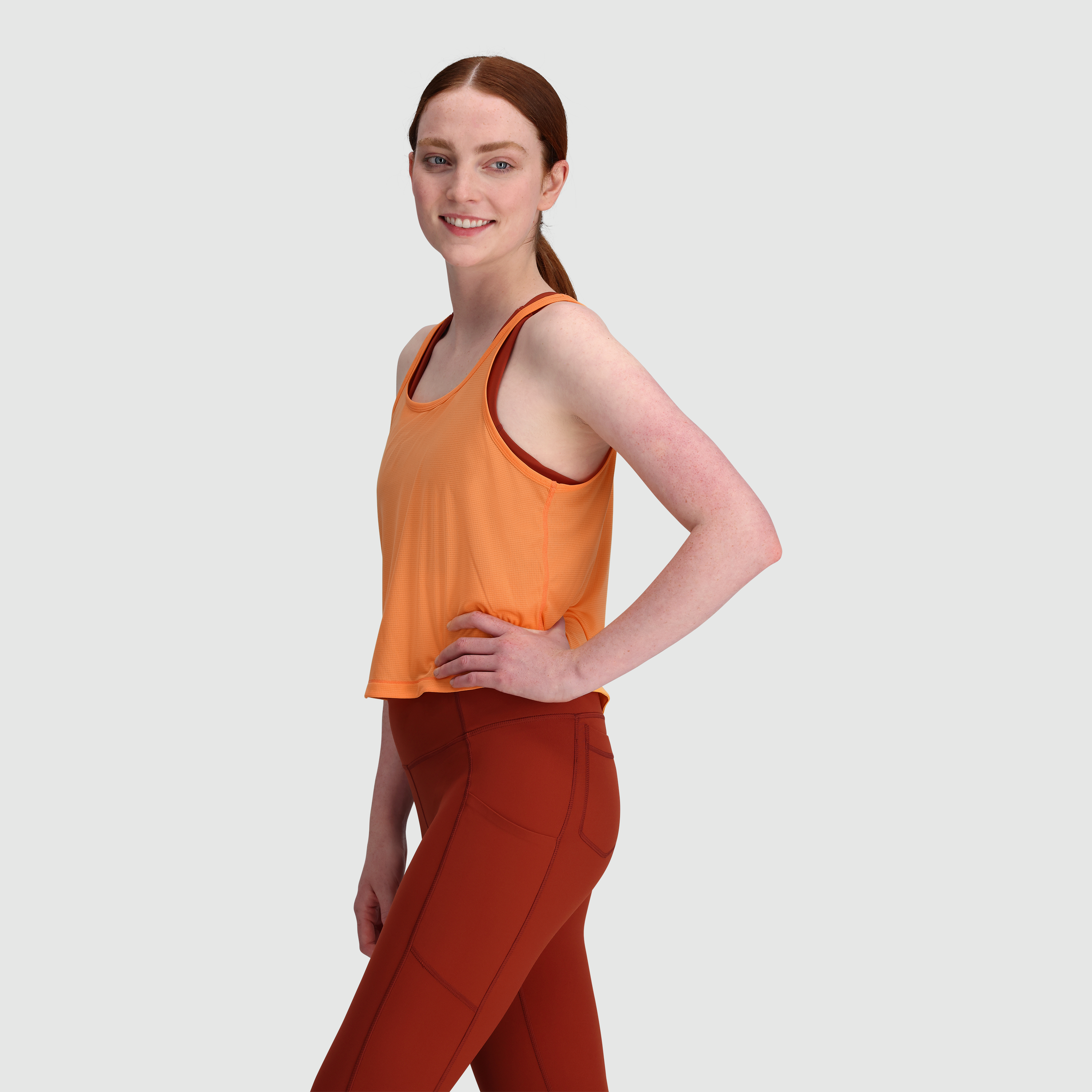 Breathable Eco-Friendly Crop Tank for Hot Weather | Women's Echo