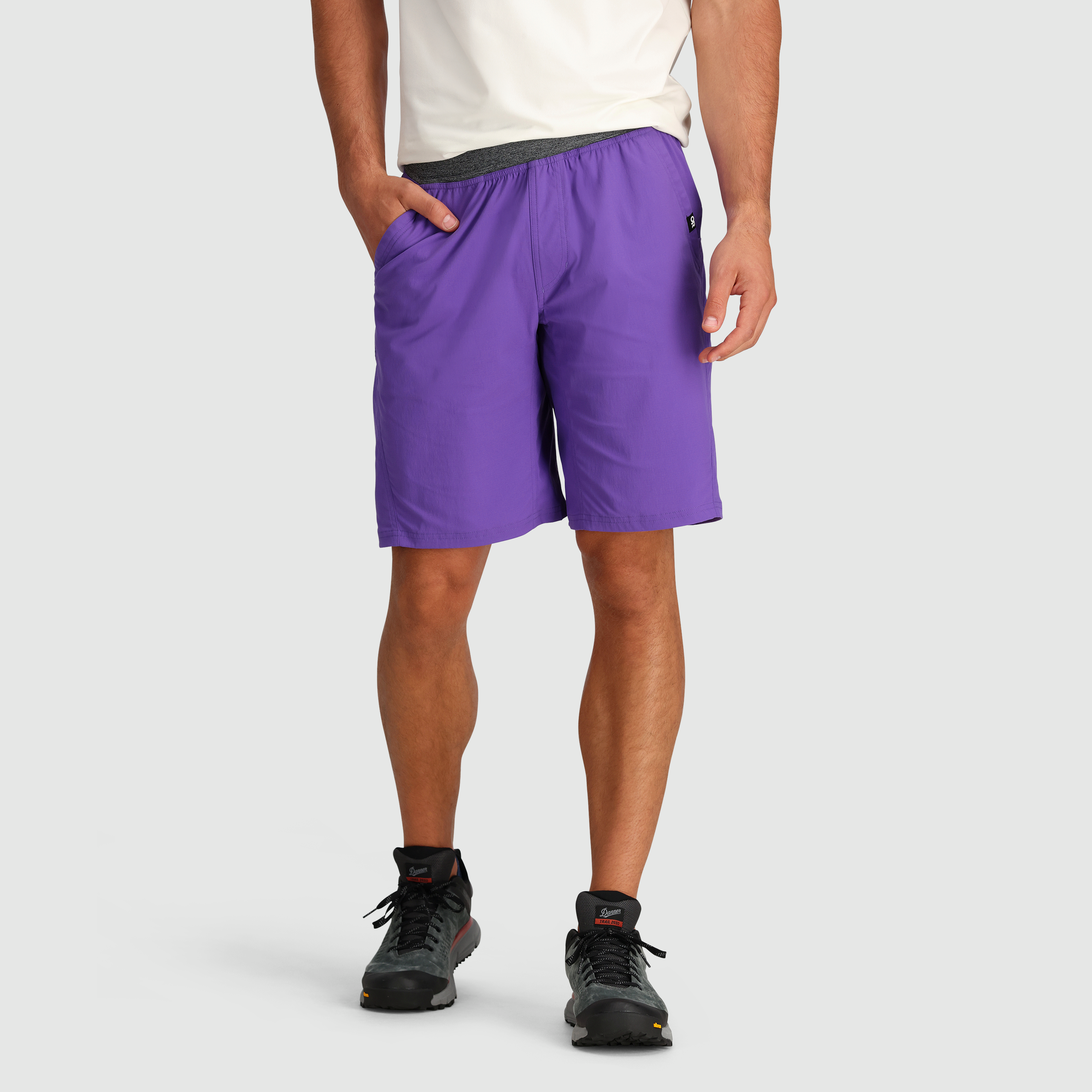 Men's 10\" Stretch Climbing Shorts for Outdoor Adventures | Zendo