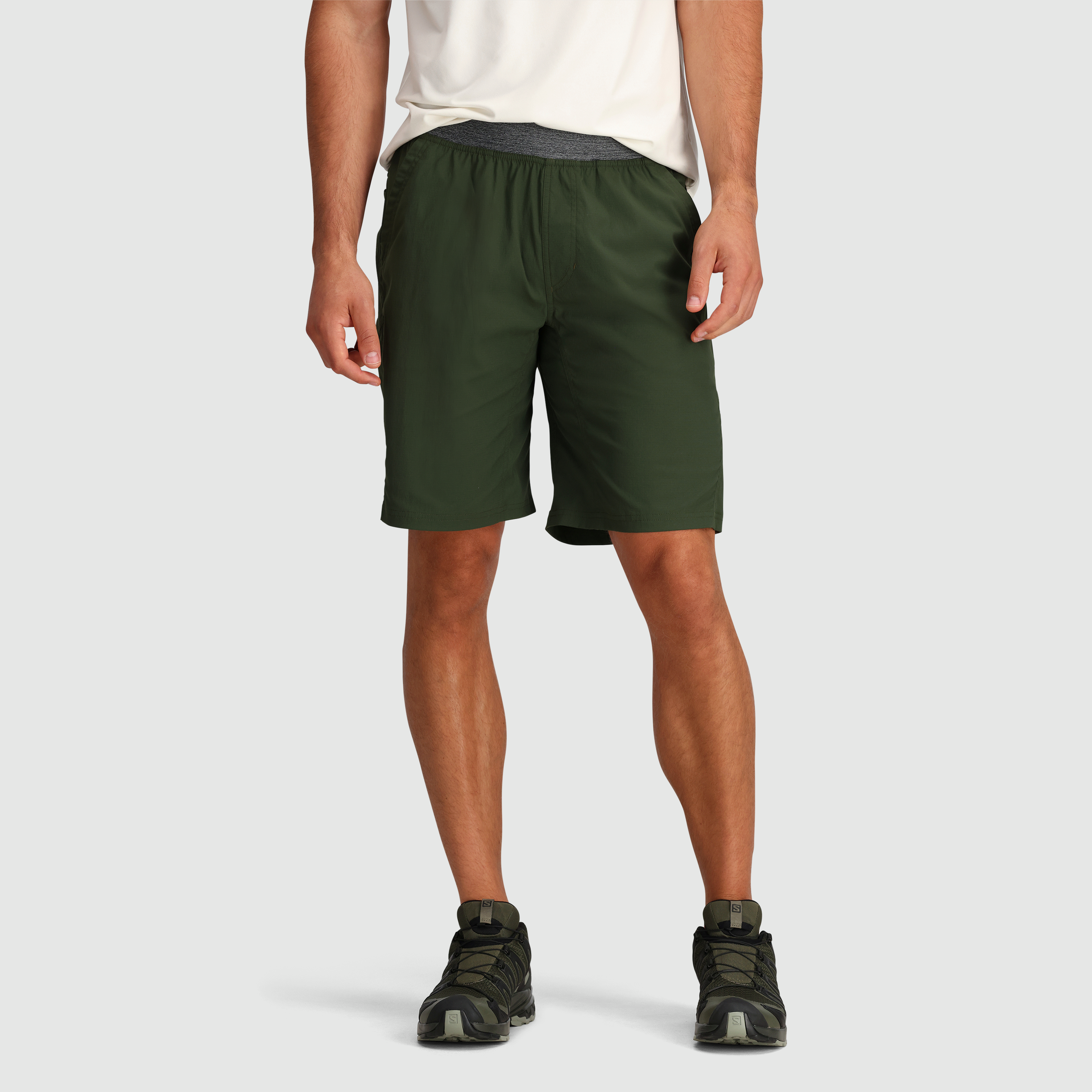 Men's 10\" Stretch Climbing Shorts for Outdoor Adventures | Zendo