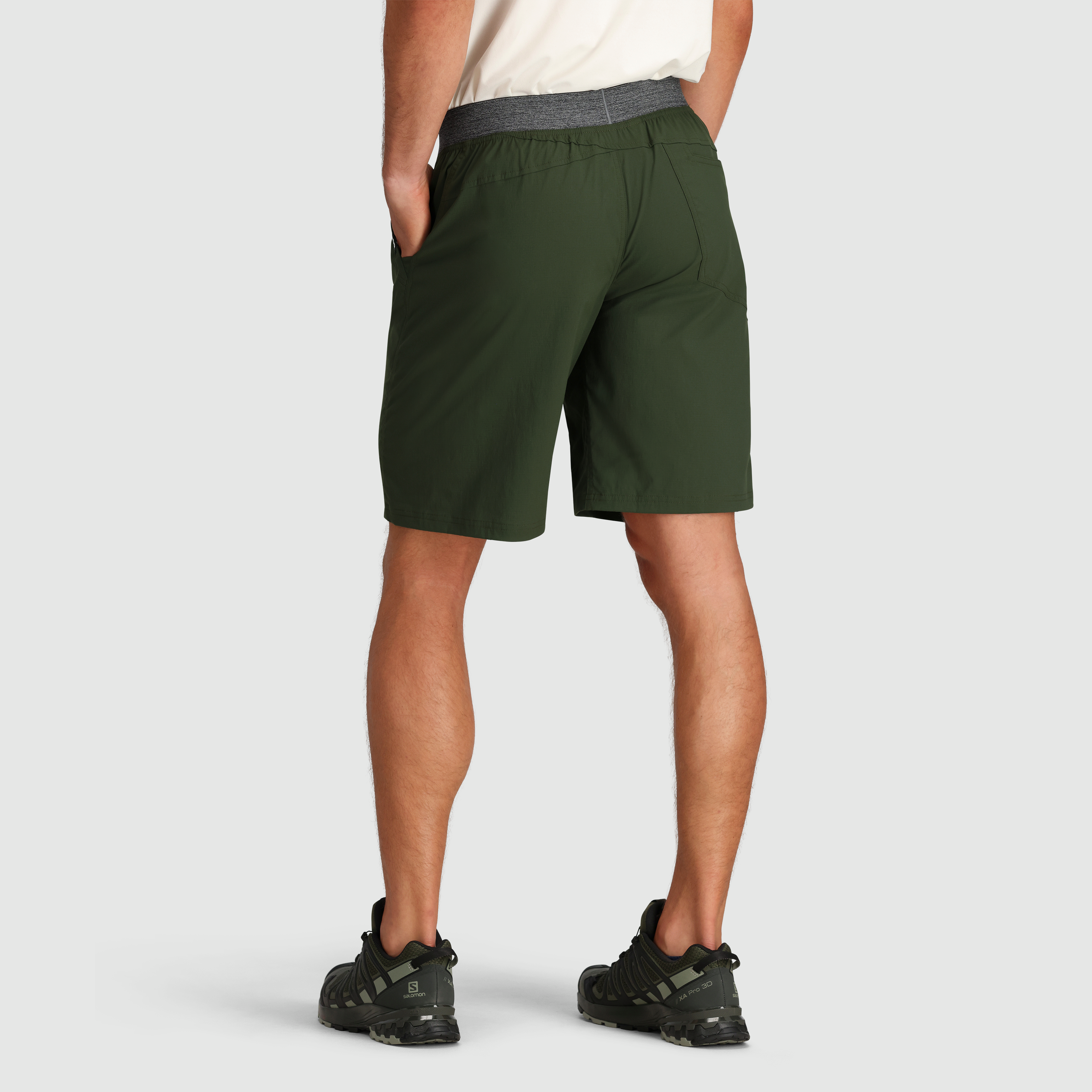 Men's 10\" Stretch Climbing Shorts for Outdoor Adventures | Zendo