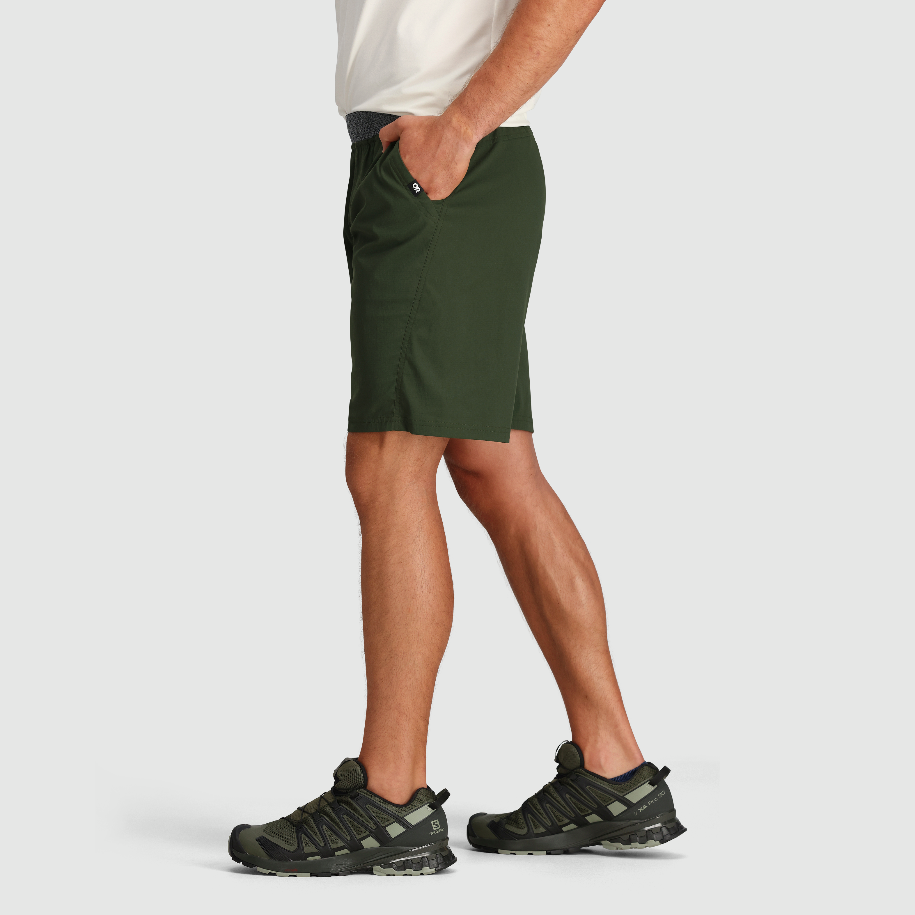 Men's 10\" Stretch Climbing Shorts for Outdoor Adventures | Zendo