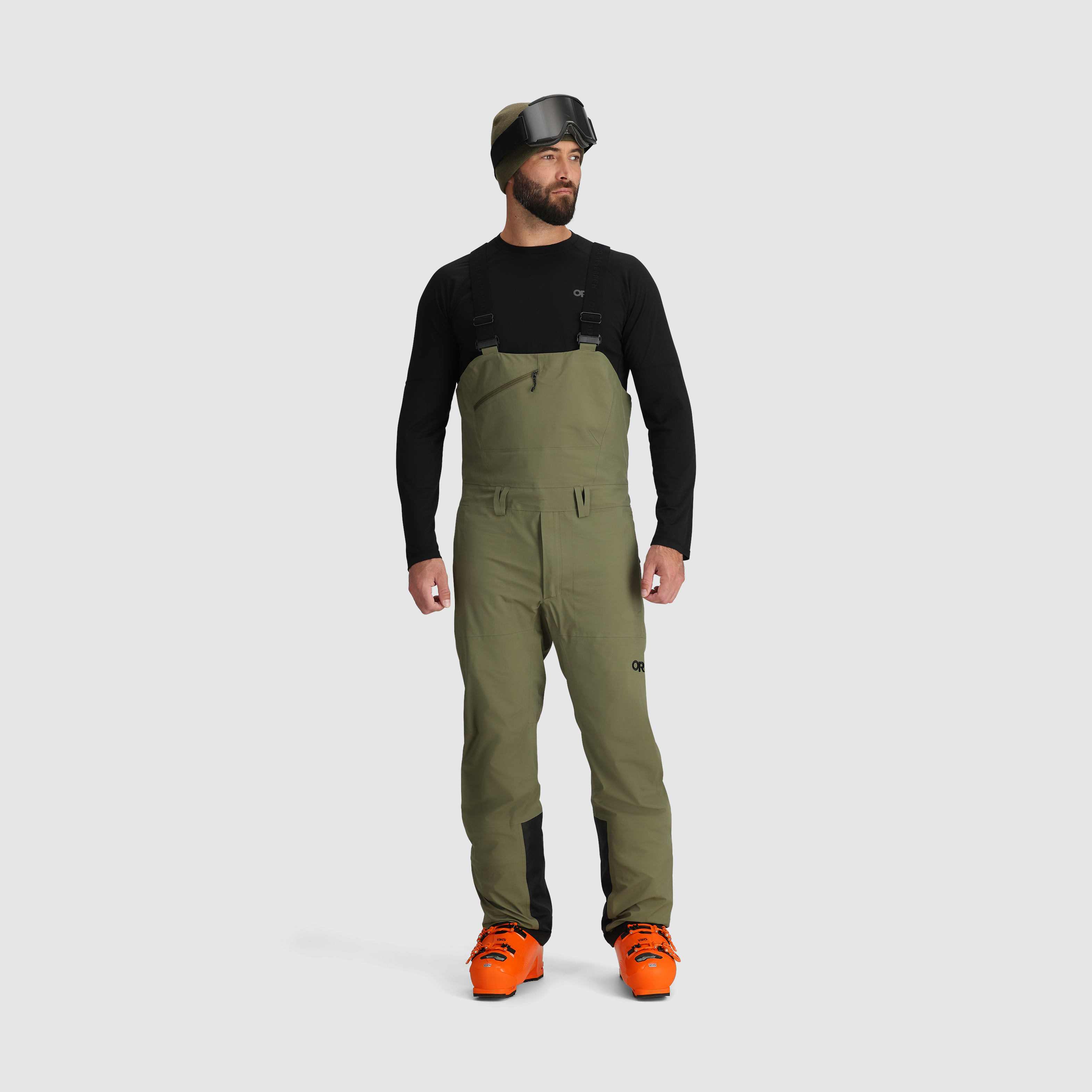 Waterproof Men's Ski Bibs for Resort & Backcountry | Carbide