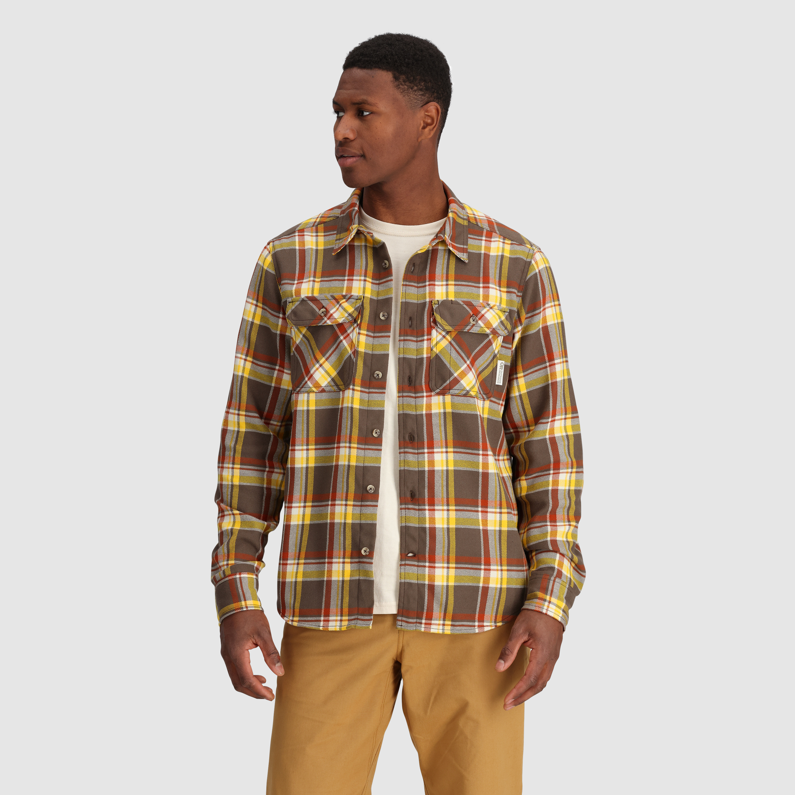 Men's Moisture-Wicking Flannel Shirt with UPF 50+ | Feedback