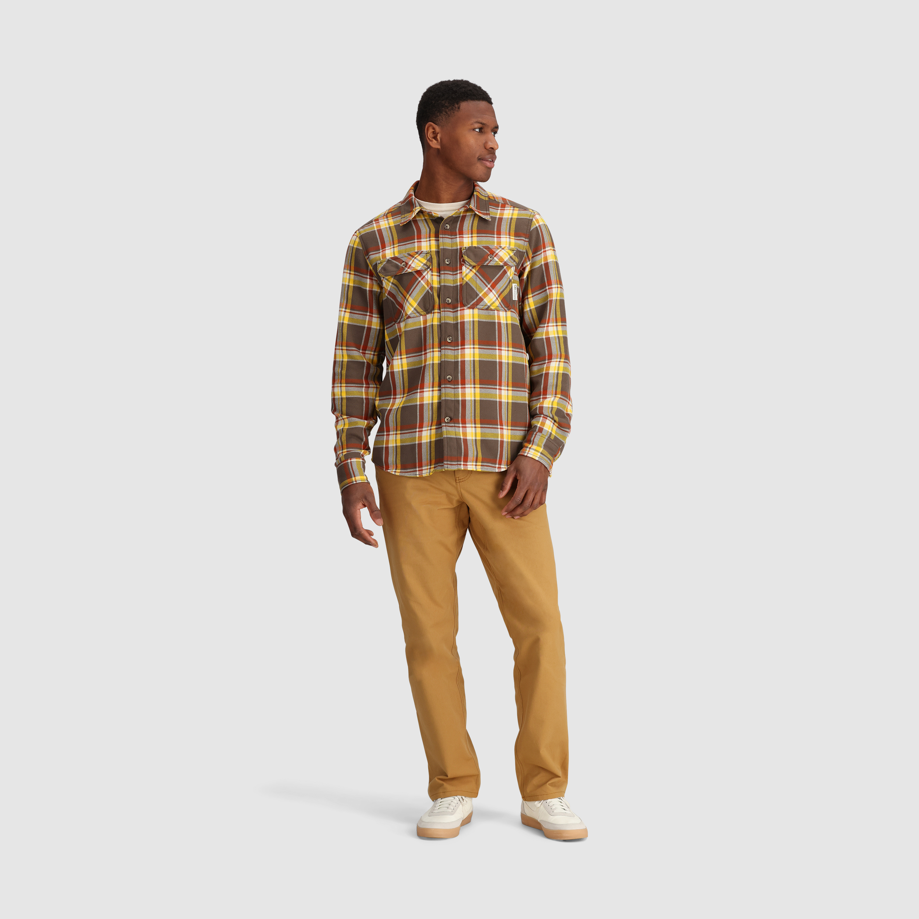 Men's Moisture-Wicking Flannel Shirt with UPF 50+ | Feedback