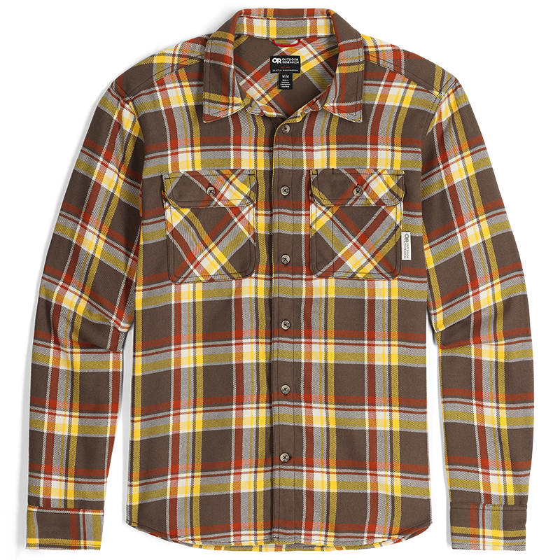 Men's Moisture-Wicking Flannel Shirt with UPF 50+ | Feedback