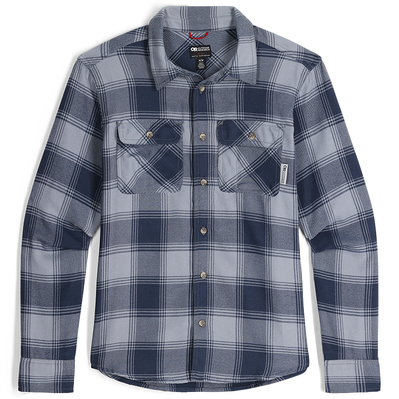 Men's Moisture-Wicking Flannel Shirt with UPF 50+ | Feedback