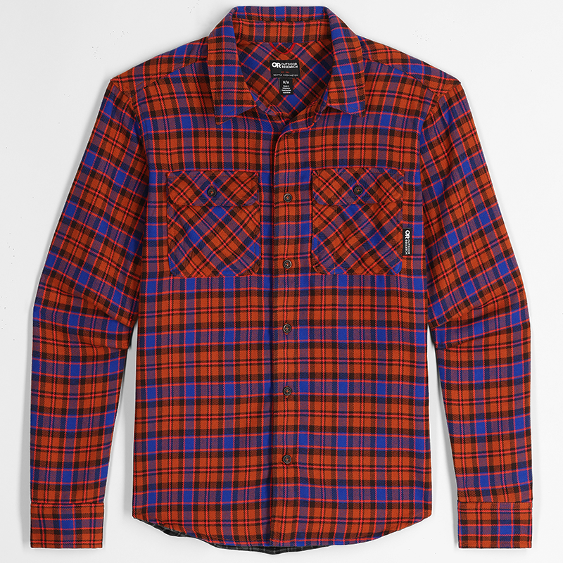 Men's Moisture-Wicking Flannel Shirt with UPF 50+ | Feedback