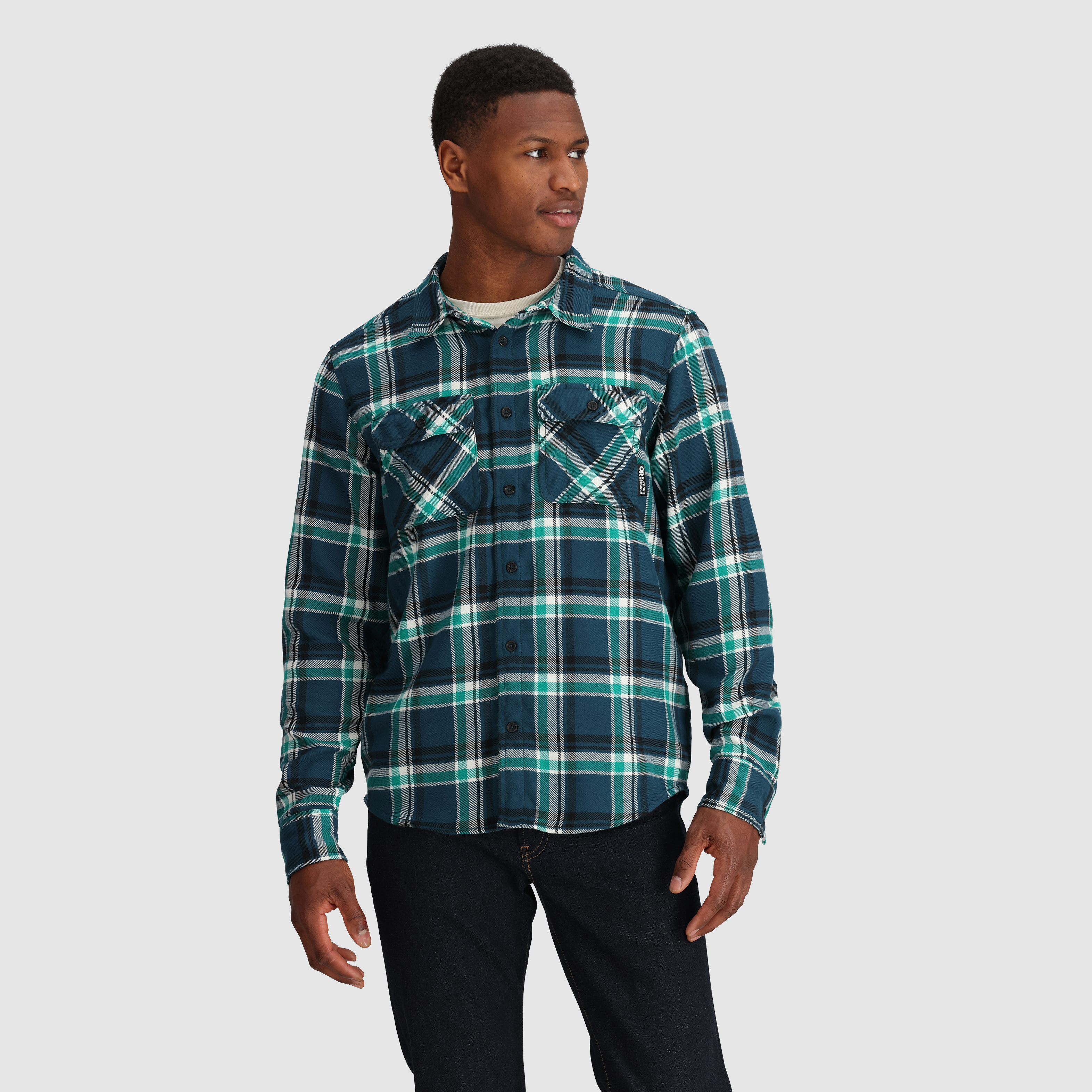 Men's Moisture-Wicking Flannel Shirt with UPF 50+ | Feedback