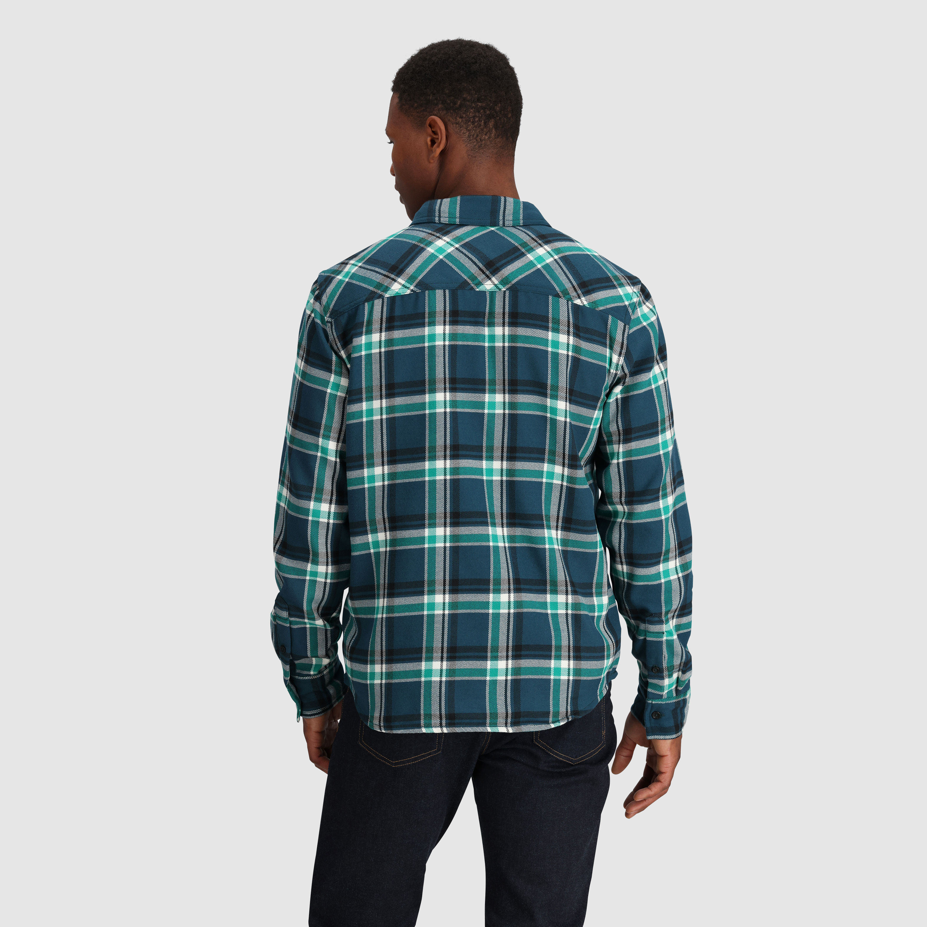 Men's Moisture-Wicking Flannel Shirt with UPF 50+ | Feedback