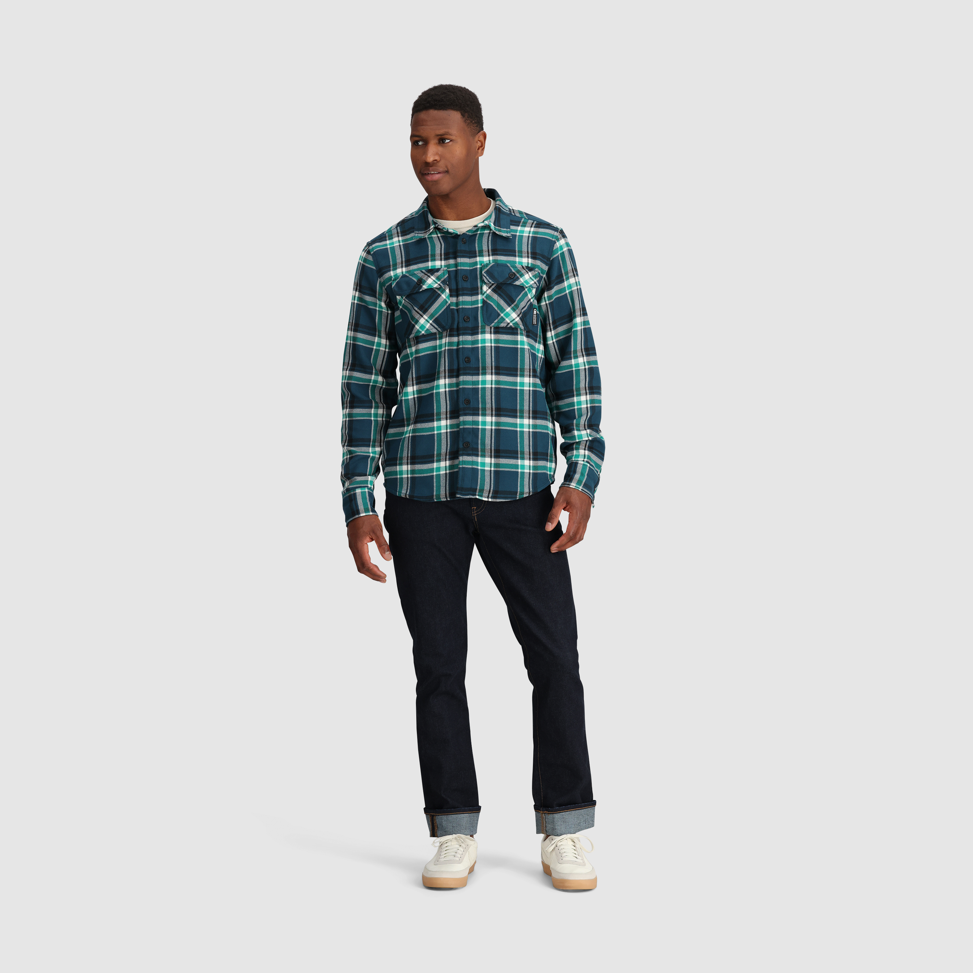 Men's Moisture-Wicking Flannel Shirt with UPF 50+ | Feedback