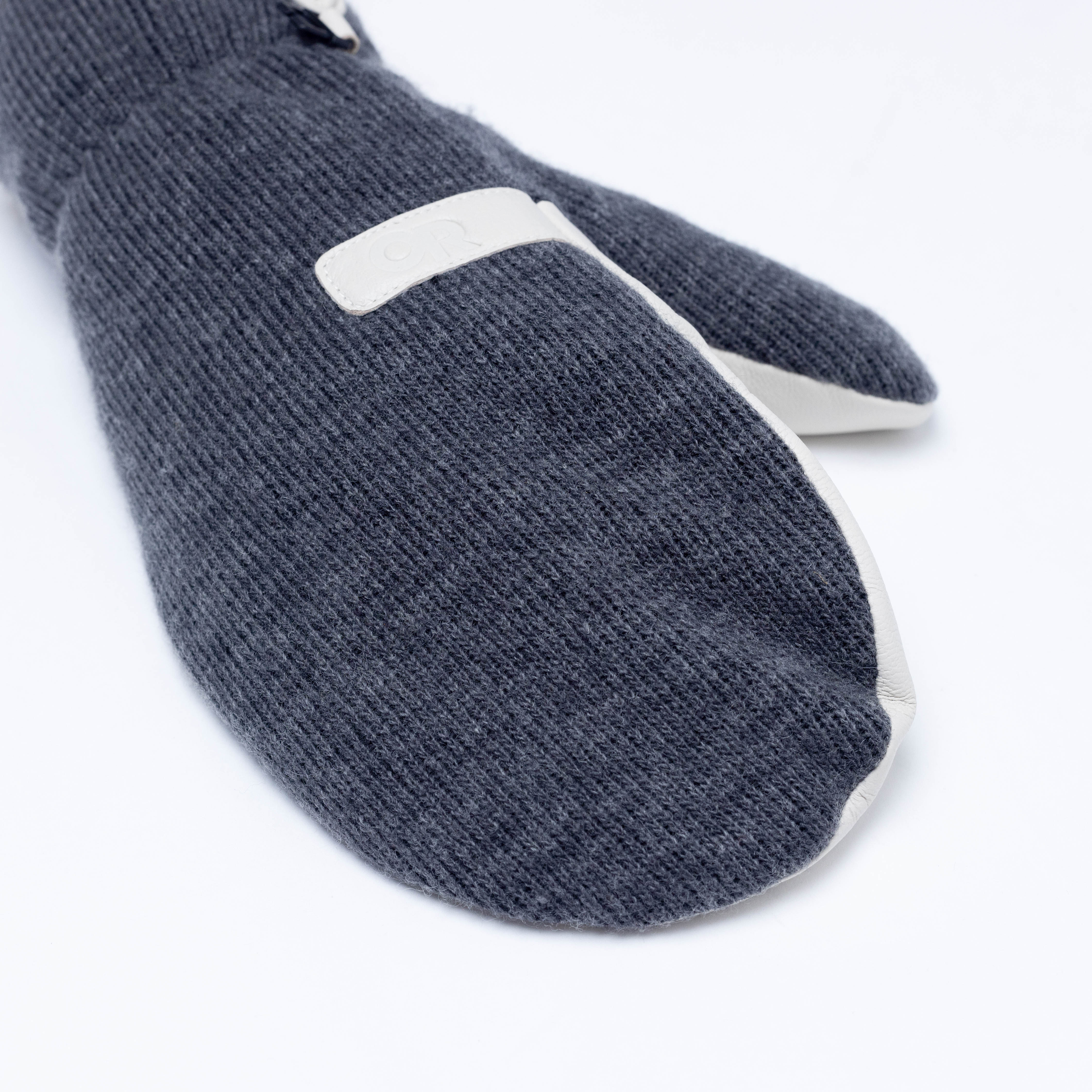 Winter Mittens with Alpin-Wool™ & Leather Palm | Flurry Solstice