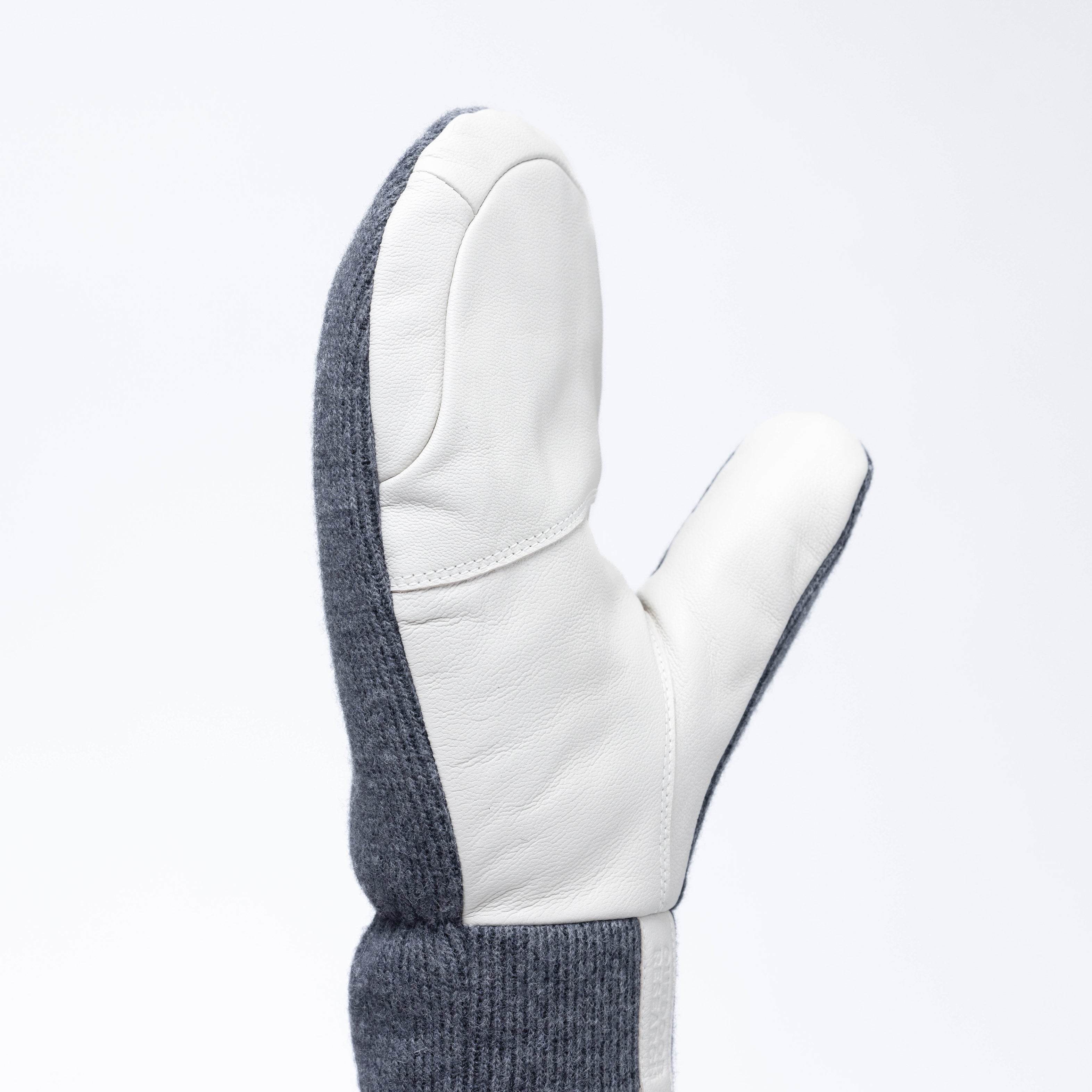Winter Mittens with Alpin-Wool™ & Leather Palm | Flurry Solstice