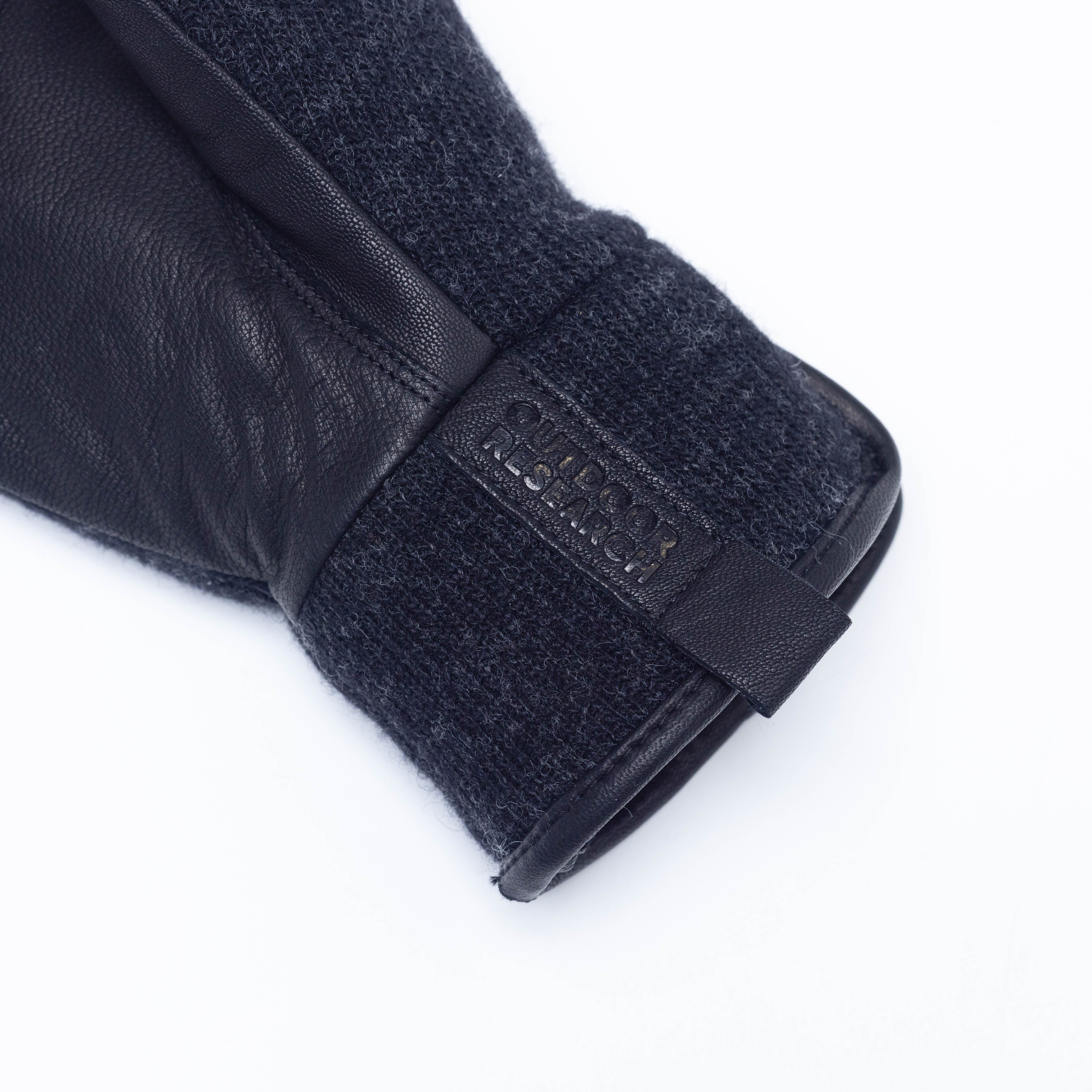Winter Mittens with Alpin-Wool™ & Leather Palm | Flurry Solstice