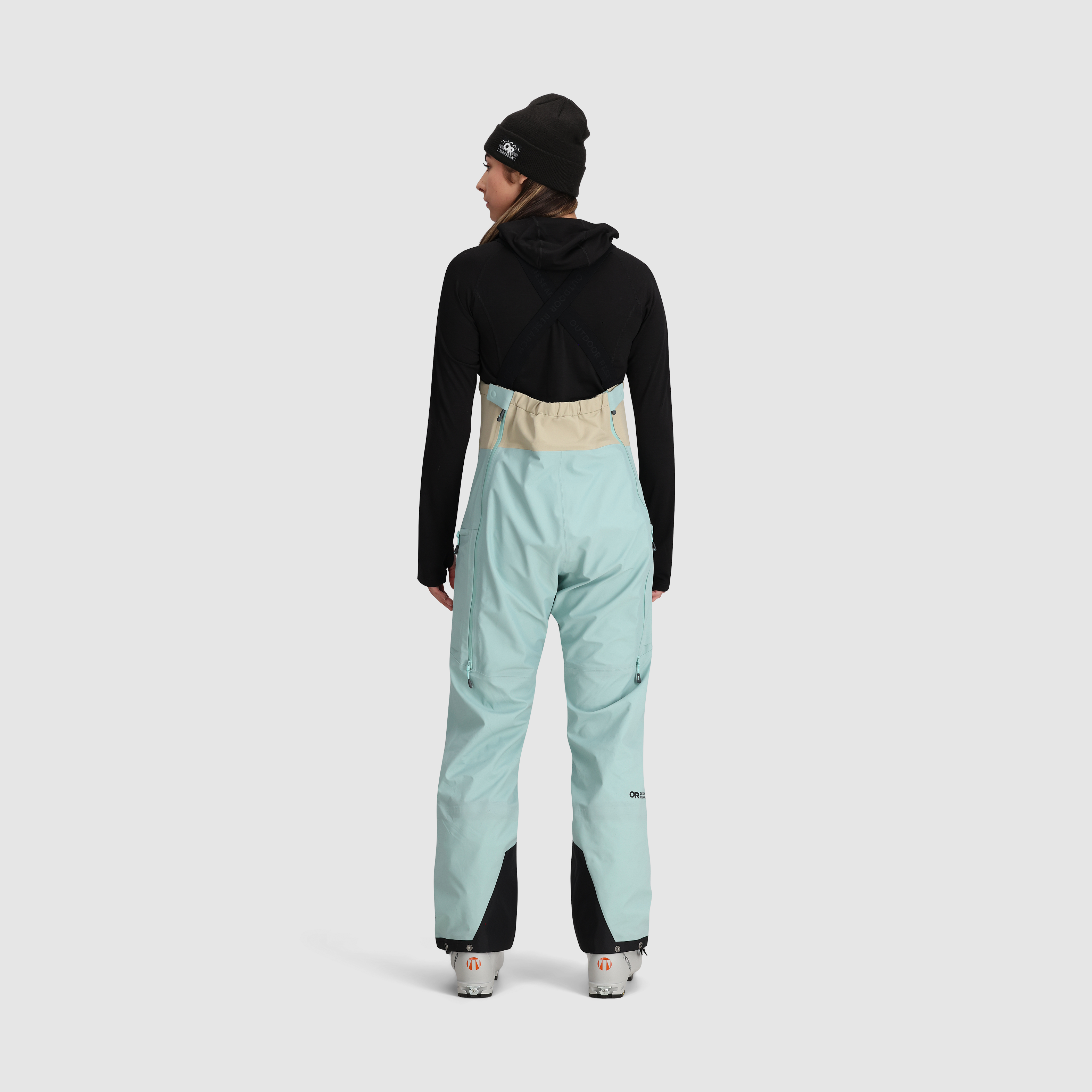Women's Waterproof Ski Bibs for Backcountry & Snowboarding | Skytour AscentShell
