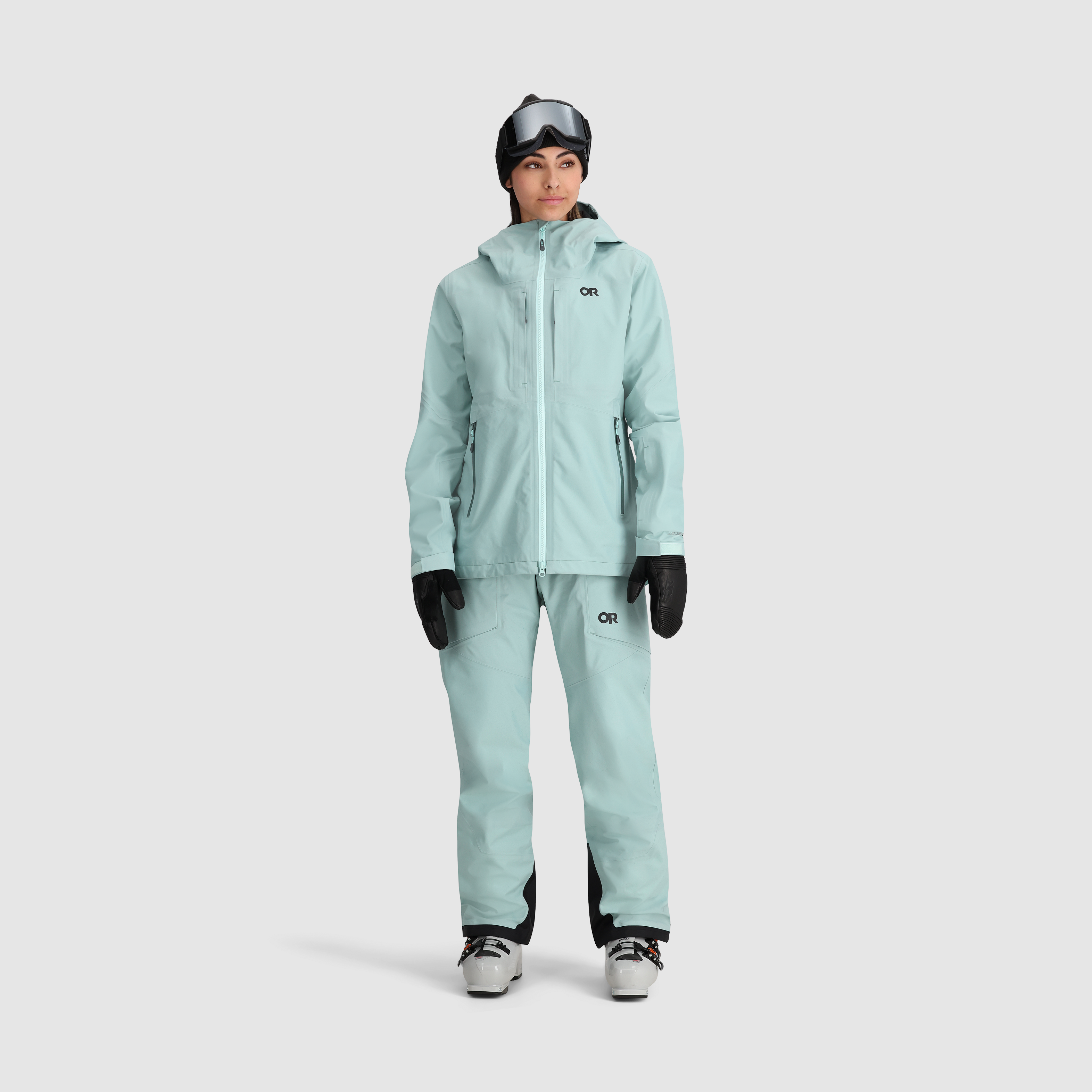 Women's Waterproof Ski Bibs for Backcountry & Snowboarding | Skytour AscentShell