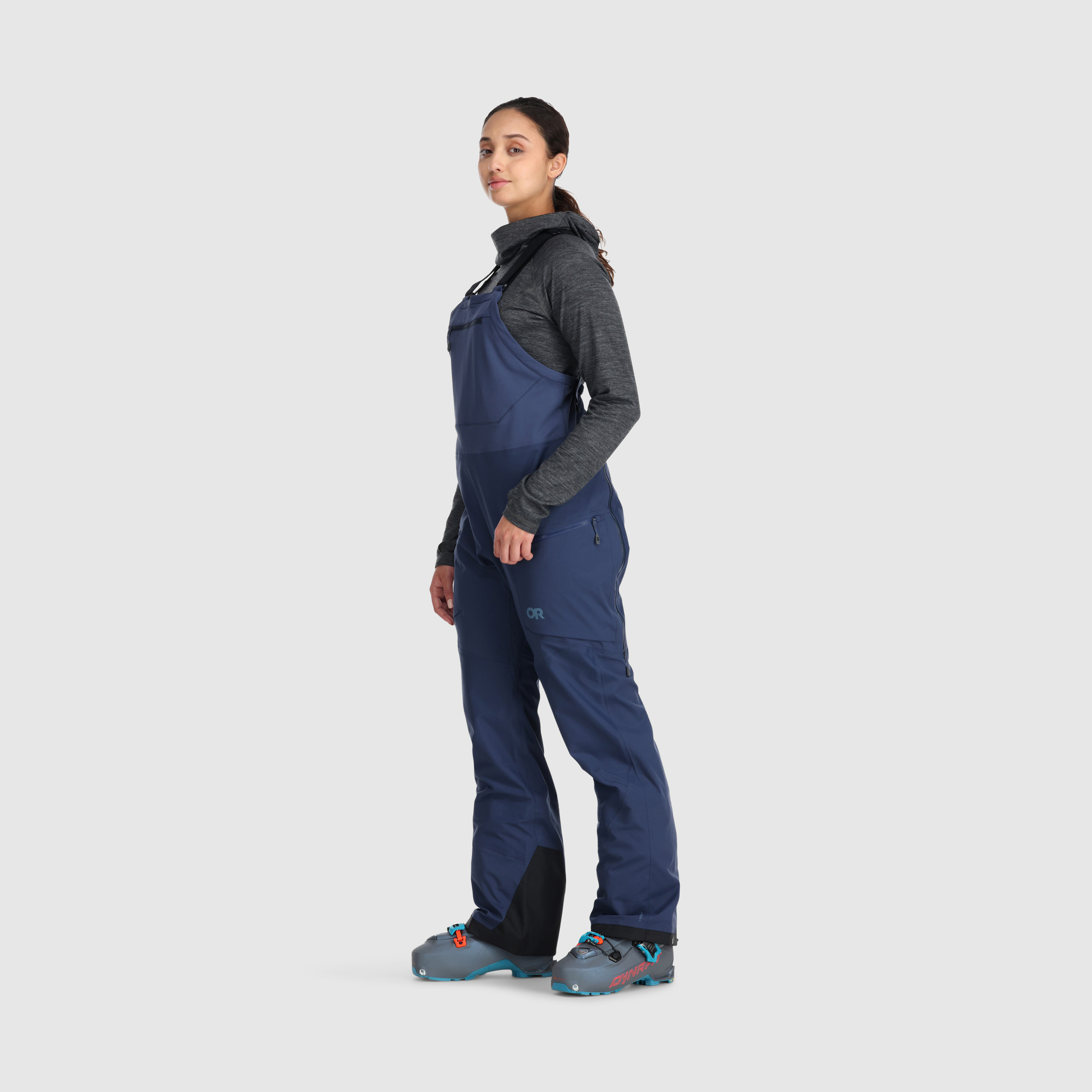 Women's Waterproof Ski Bibs for Backcountry & Snowboarding | Skytour AscentShell