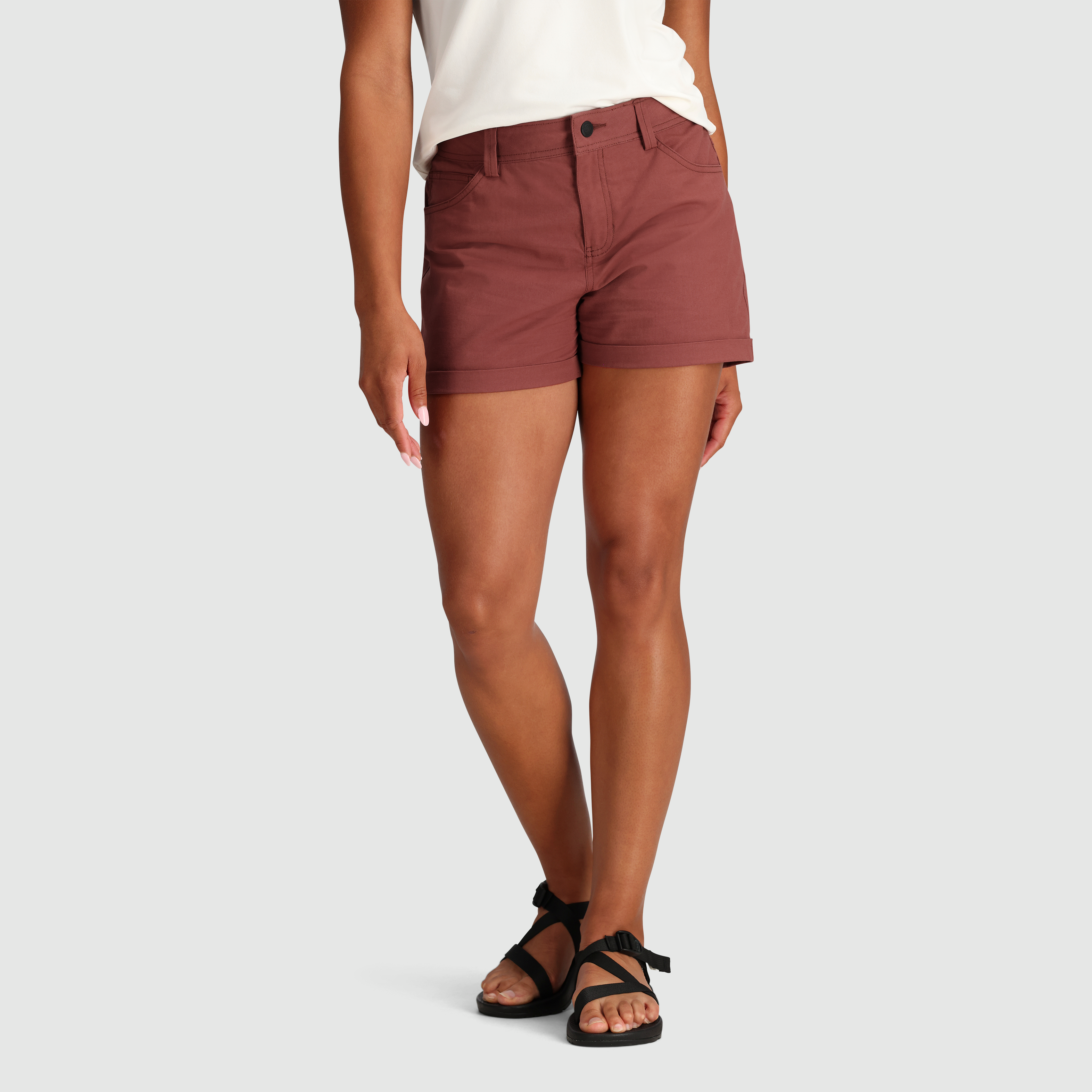Women's UPF 50+ Canvas Shorts for Outdoor Activities | 3"
