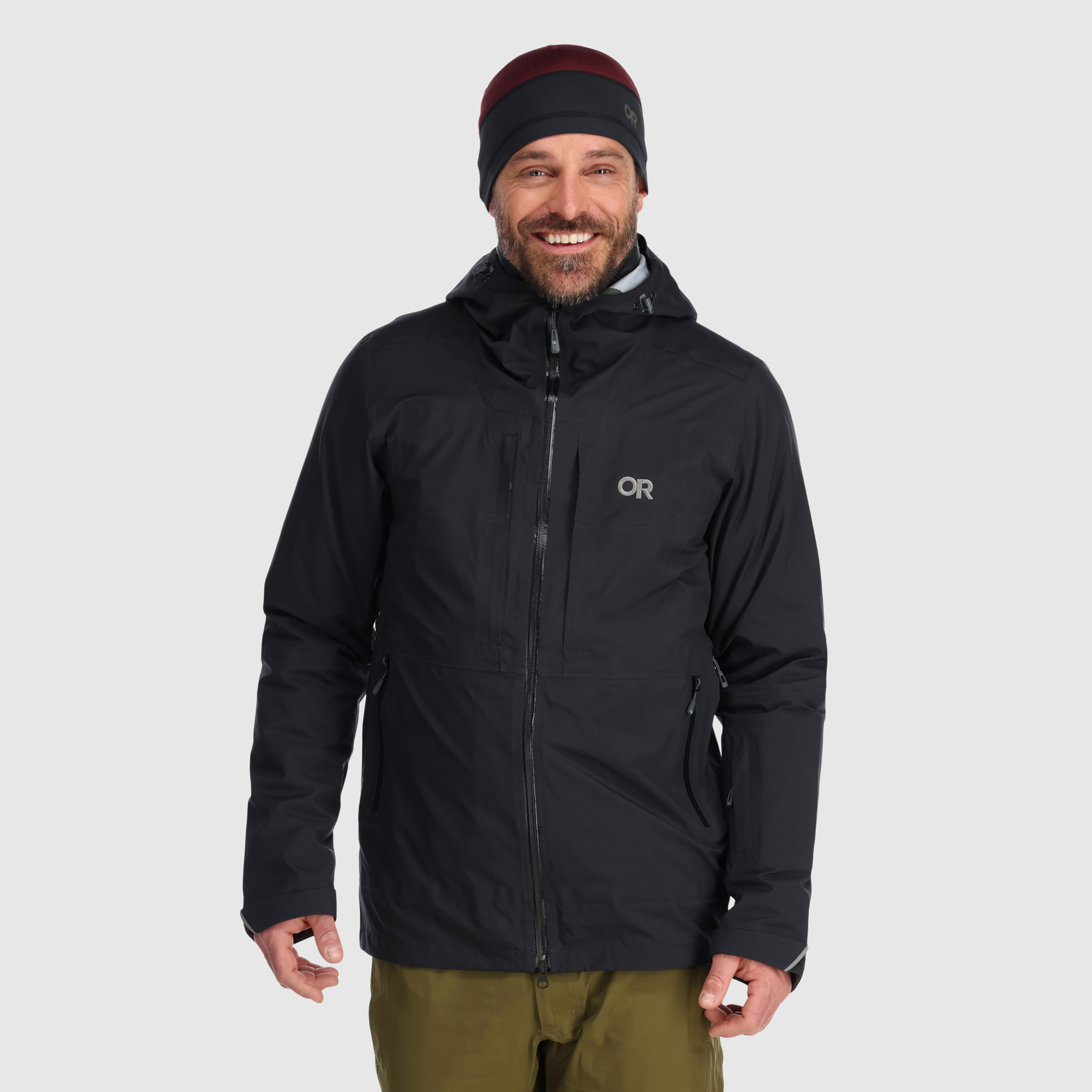 Waterproof Men's Ski Jacket for Resort & Backcountry | Carbide
