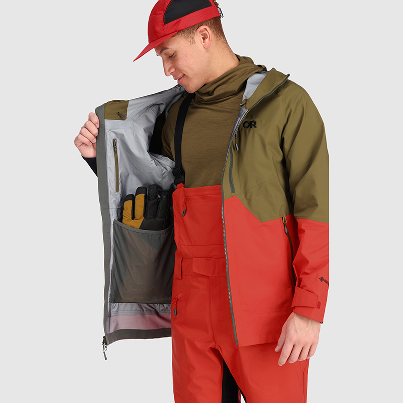 Men's GORE-TEX Ski Jacket for Freeriding & Backcountry | Hemispheres II