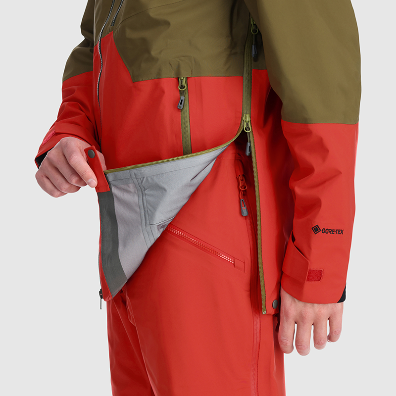 Men's GORE-TEX Ski Jacket for Freeriding & Backcountry | Hemispheres II