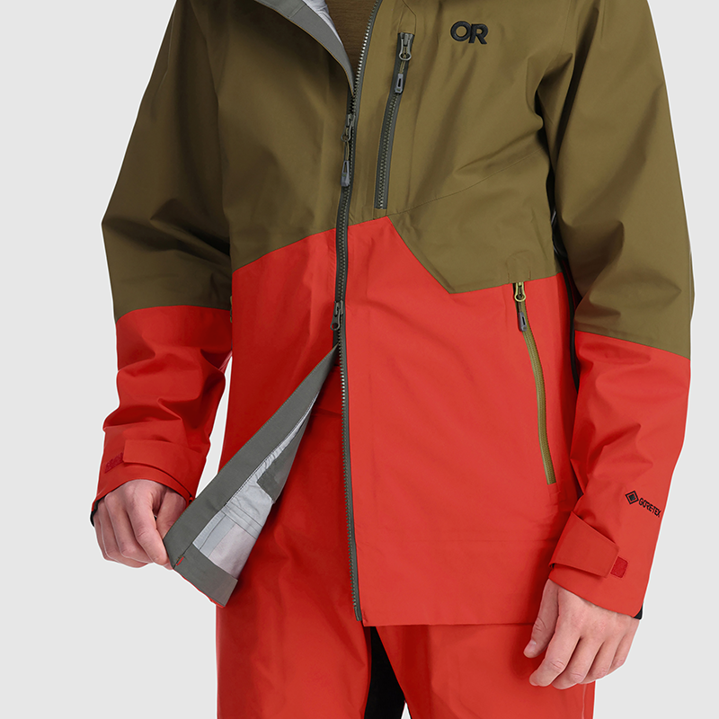 Men's GORE-TEX Ski Jacket for Freeriding & Backcountry | Hemispheres II