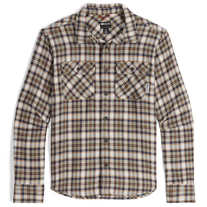 Men's Moisture-Wicking Flannel Shirt with UPF 50+ | Feedback