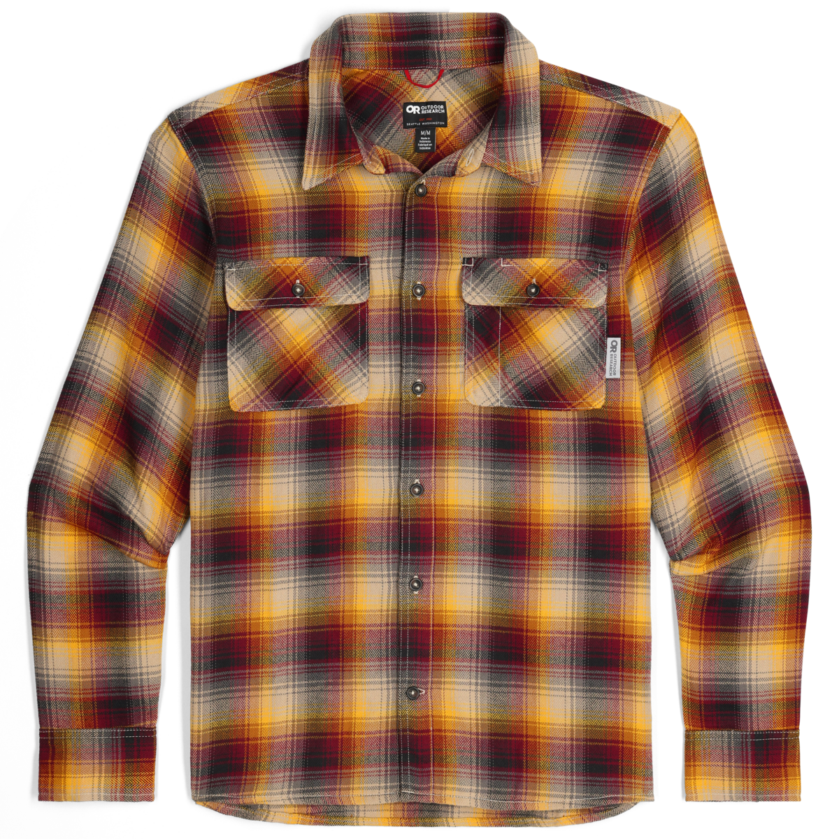 Men's Moisture-Wicking Flannel Shirt with UPF 50+ | Feedback