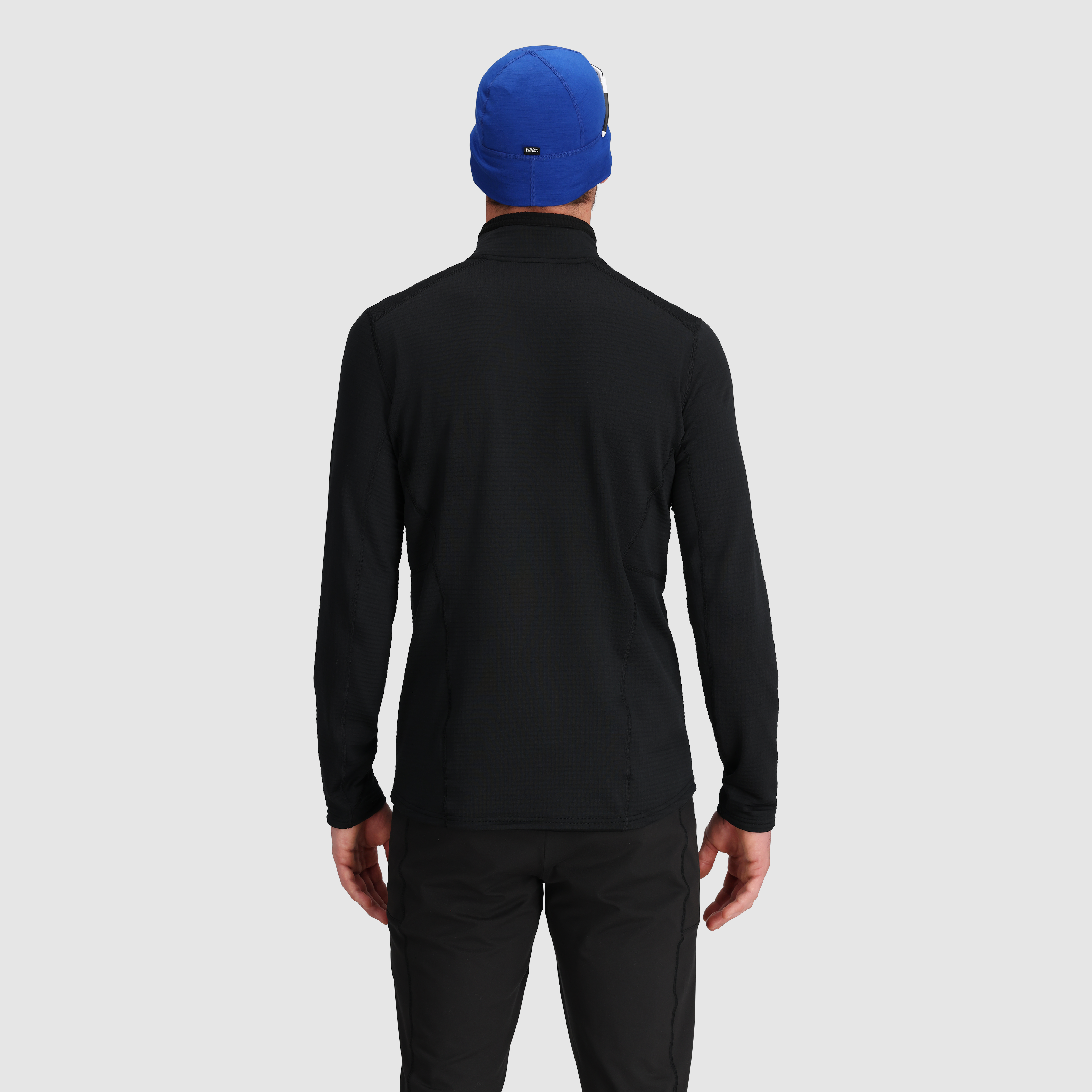 Men's Breathable Fleece Half Zip for Outdoor Activities | Vigor Grid