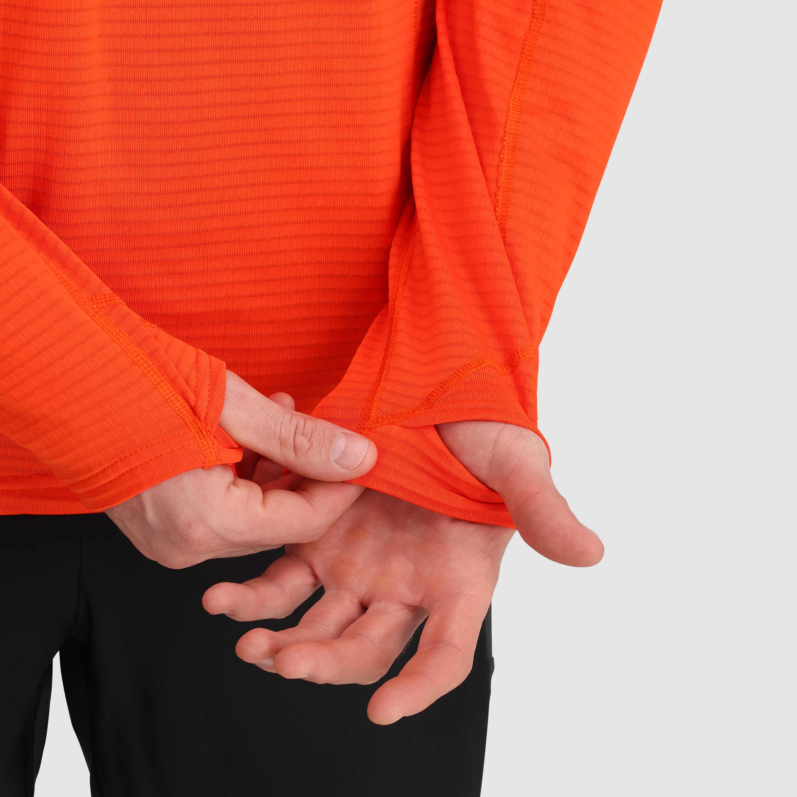 Men's Breathable Fleece Half Zip for Outdoor Activities | Vigor Grid
