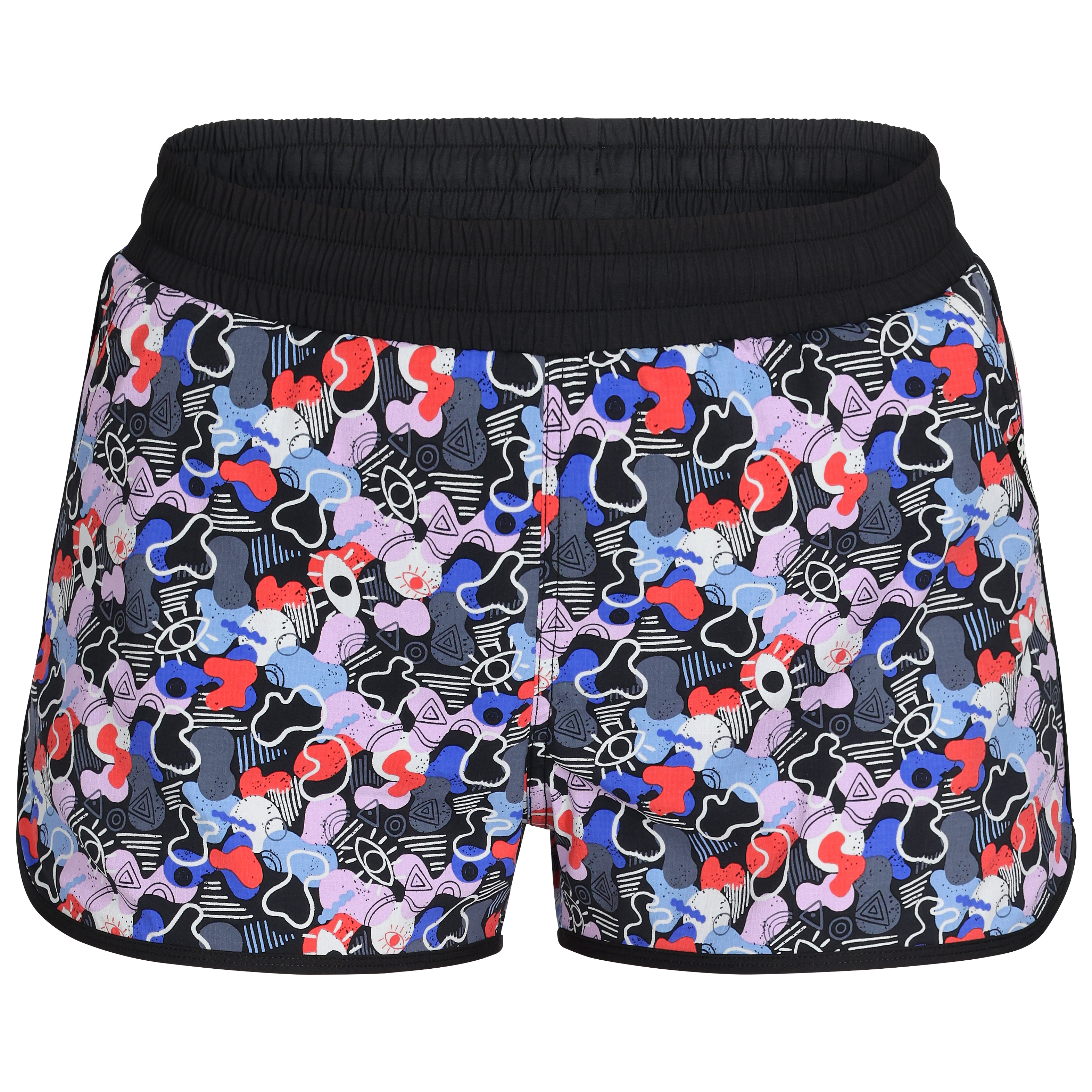 Women's Printed Stretch Shorts for Hiking & Travel | Zendo