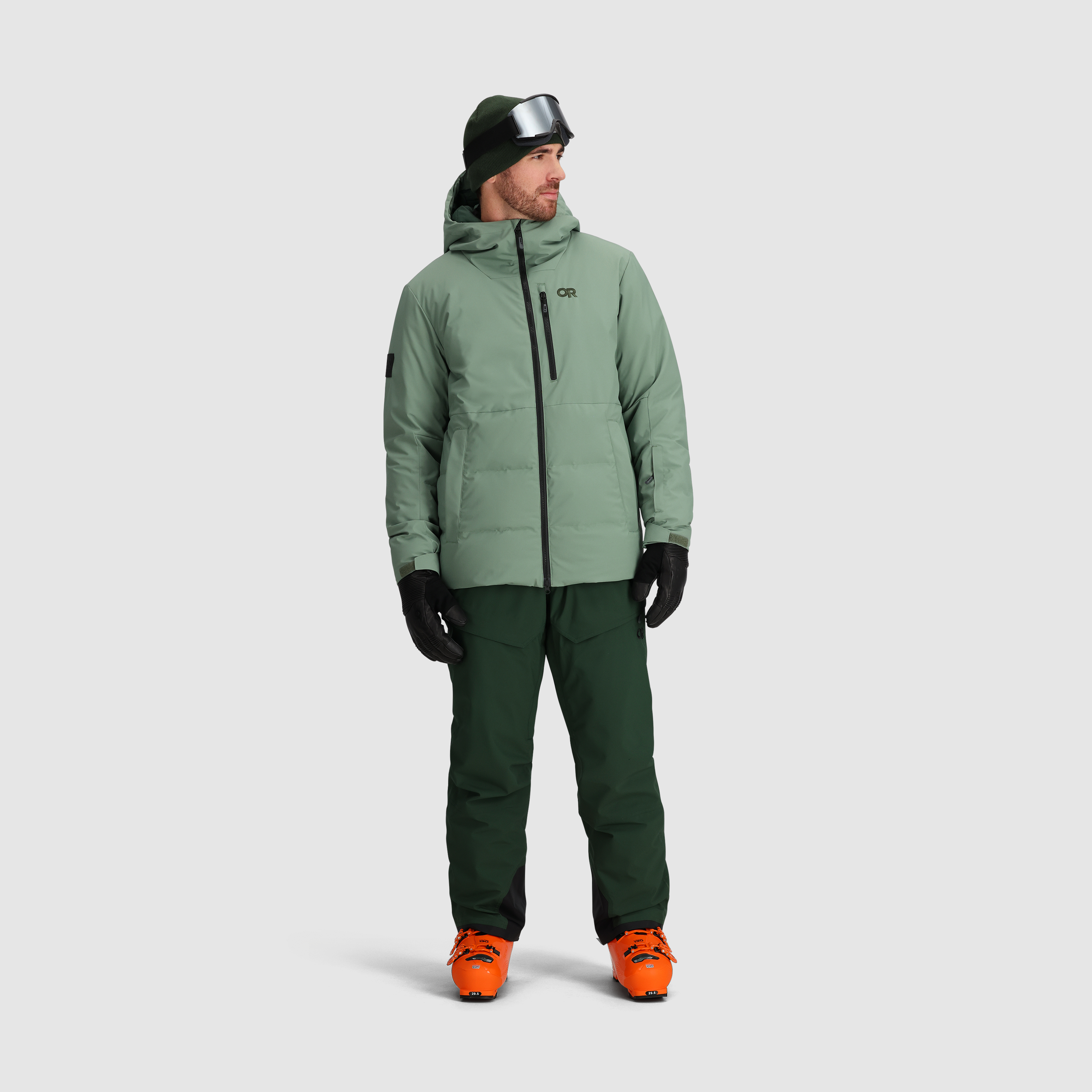 Men's Recycled Down Jacket for Skiing & Snowboarding | Snowcrew