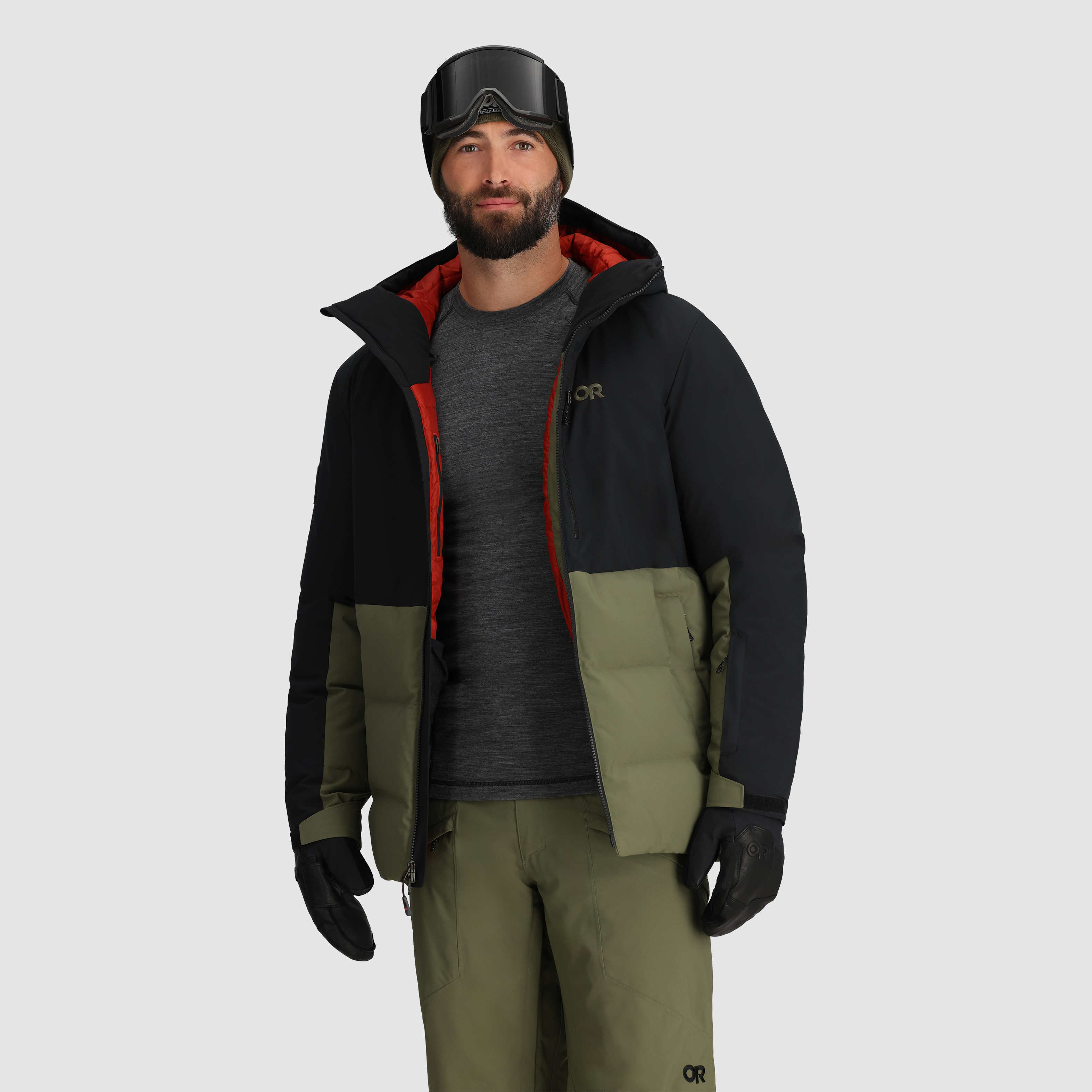 Men's Recycled Down Jacket for Skiing & Snowboarding | Snowcrew