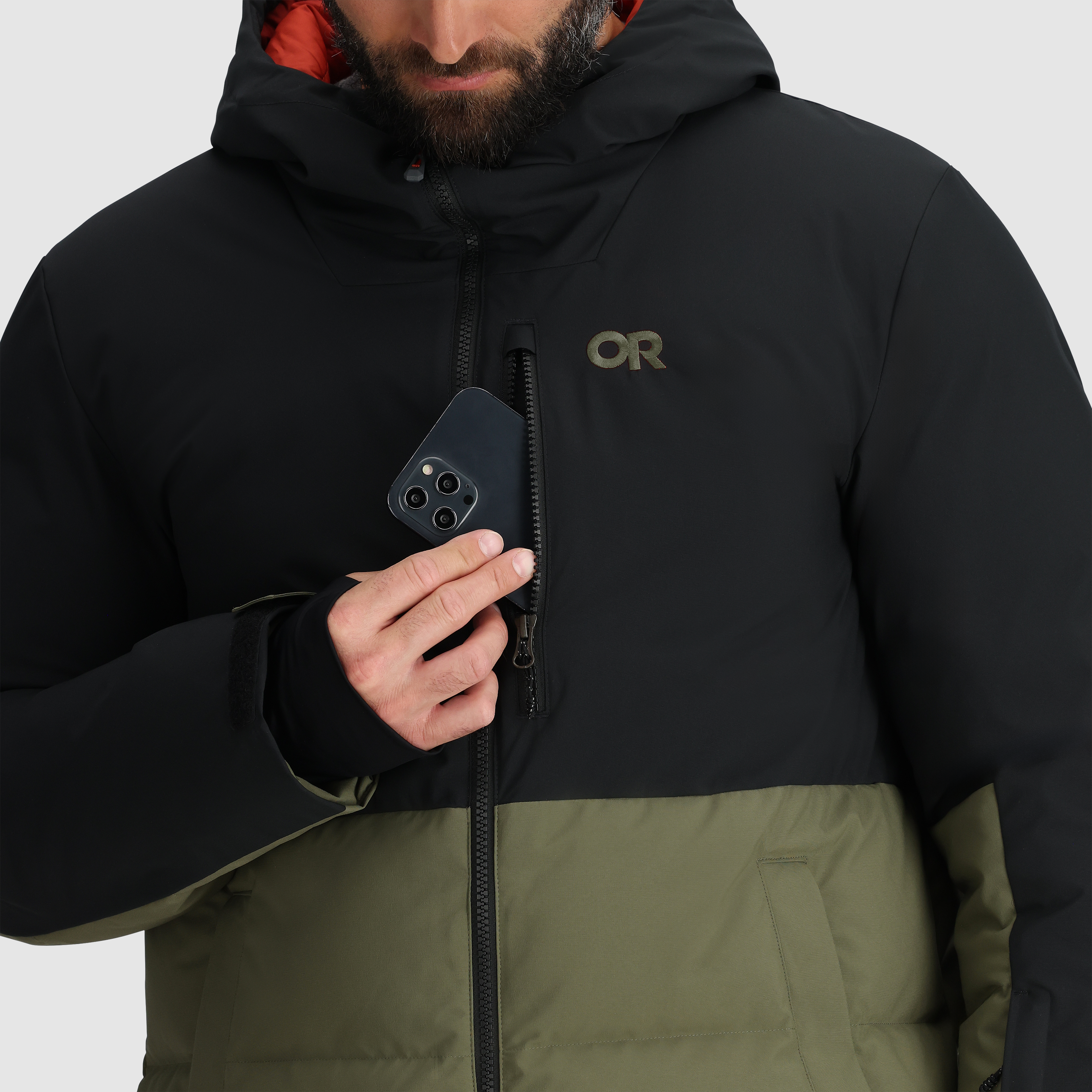 Men's Recycled Down Jacket for Skiing & Snowboarding | Snowcrew