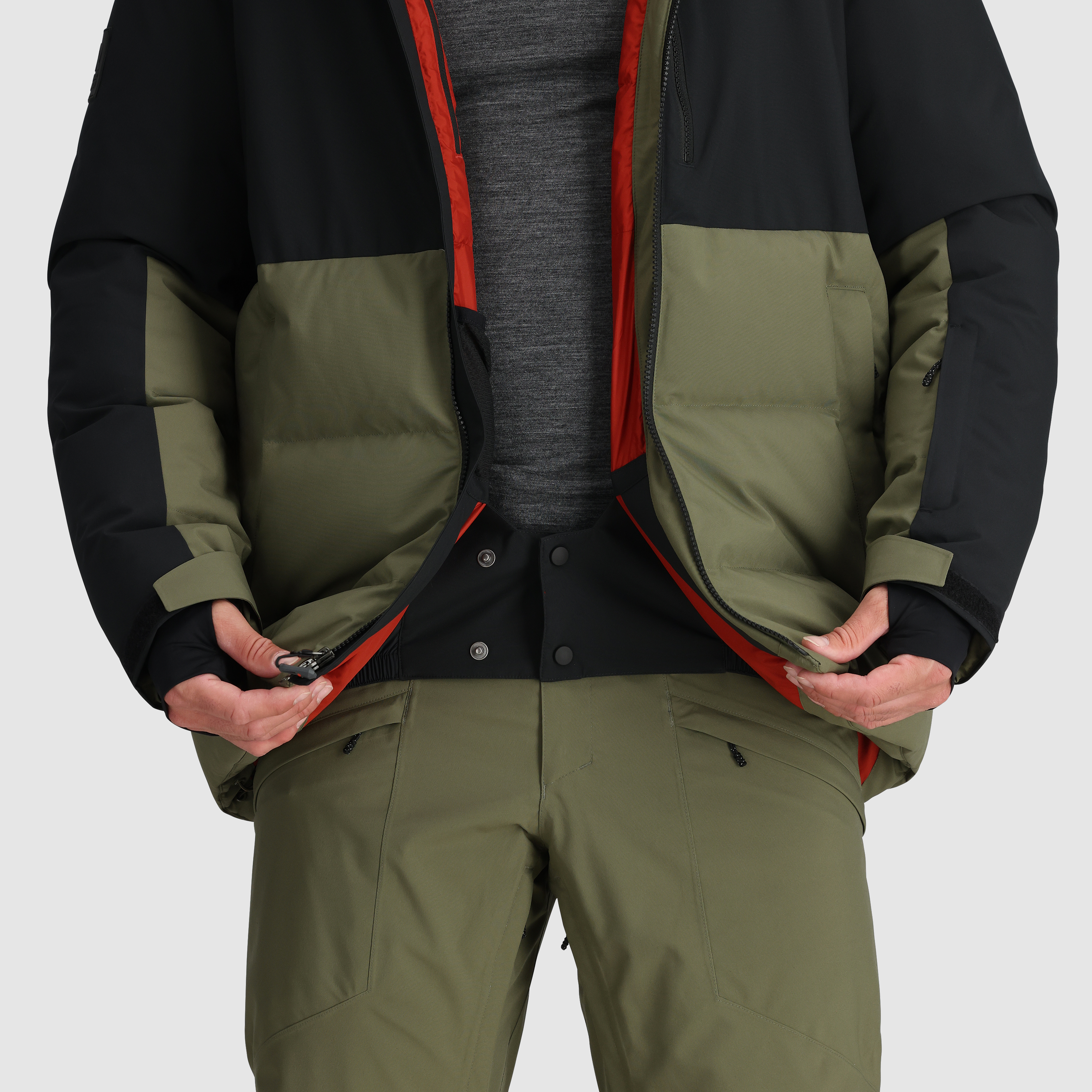 Men's Recycled Down Jacket for Skiing & Snowboarding | Snowcrew