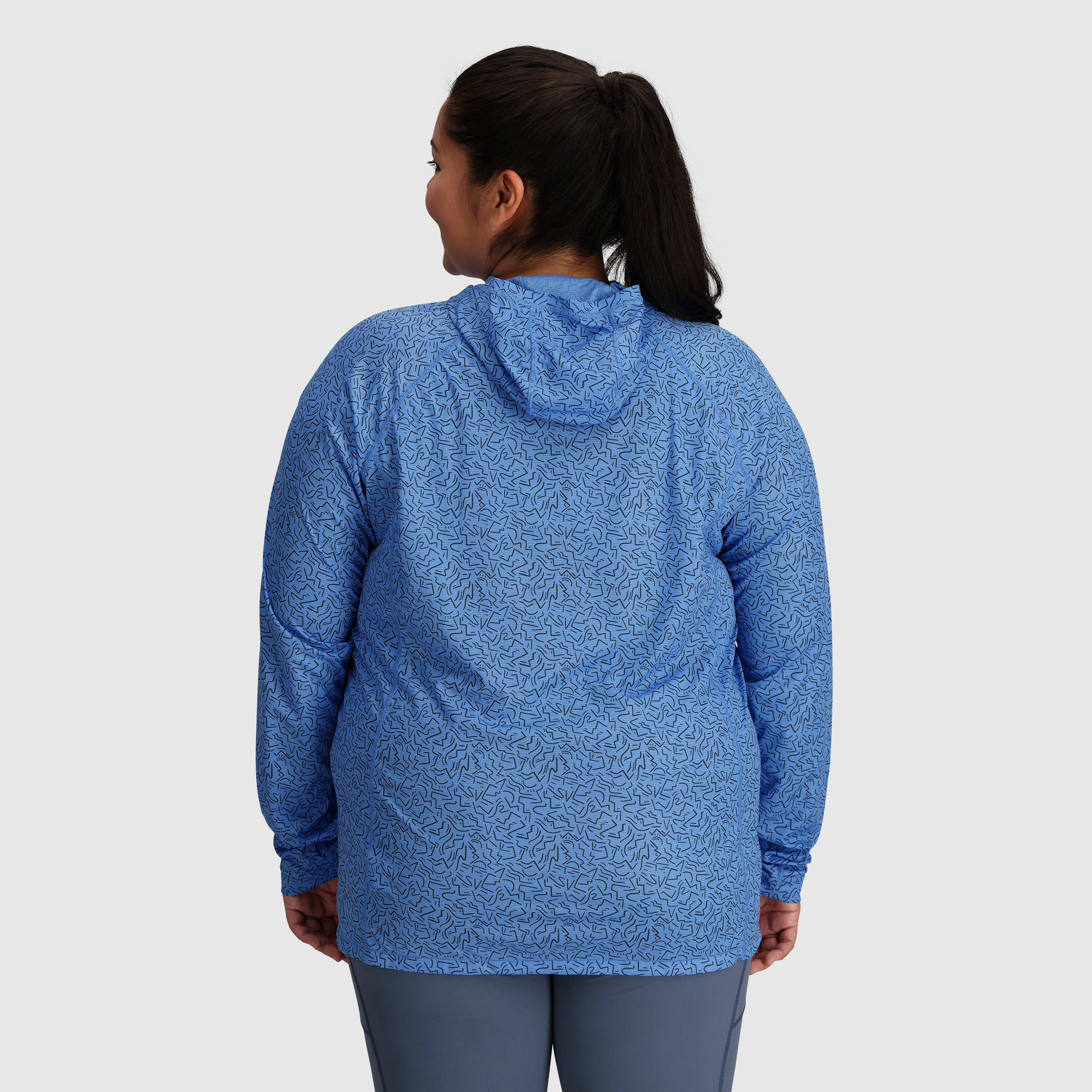 Breathable Women's Echo Hoodie with UPF 15 & Odor Control | OR